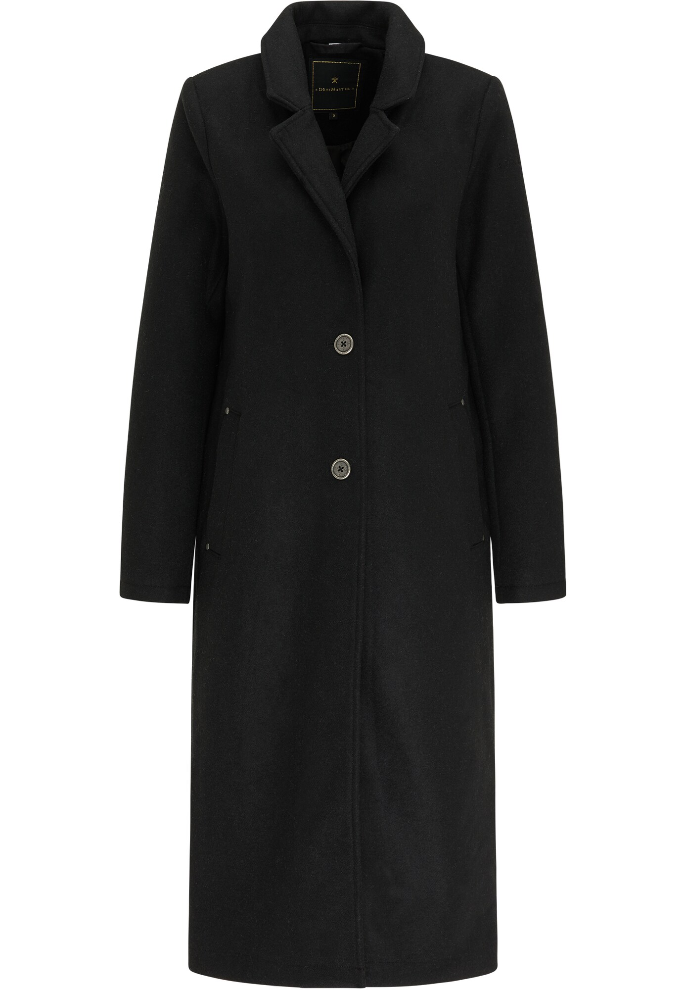DreiMaster Klassik Rudeninis-žieminis paltas  juoda