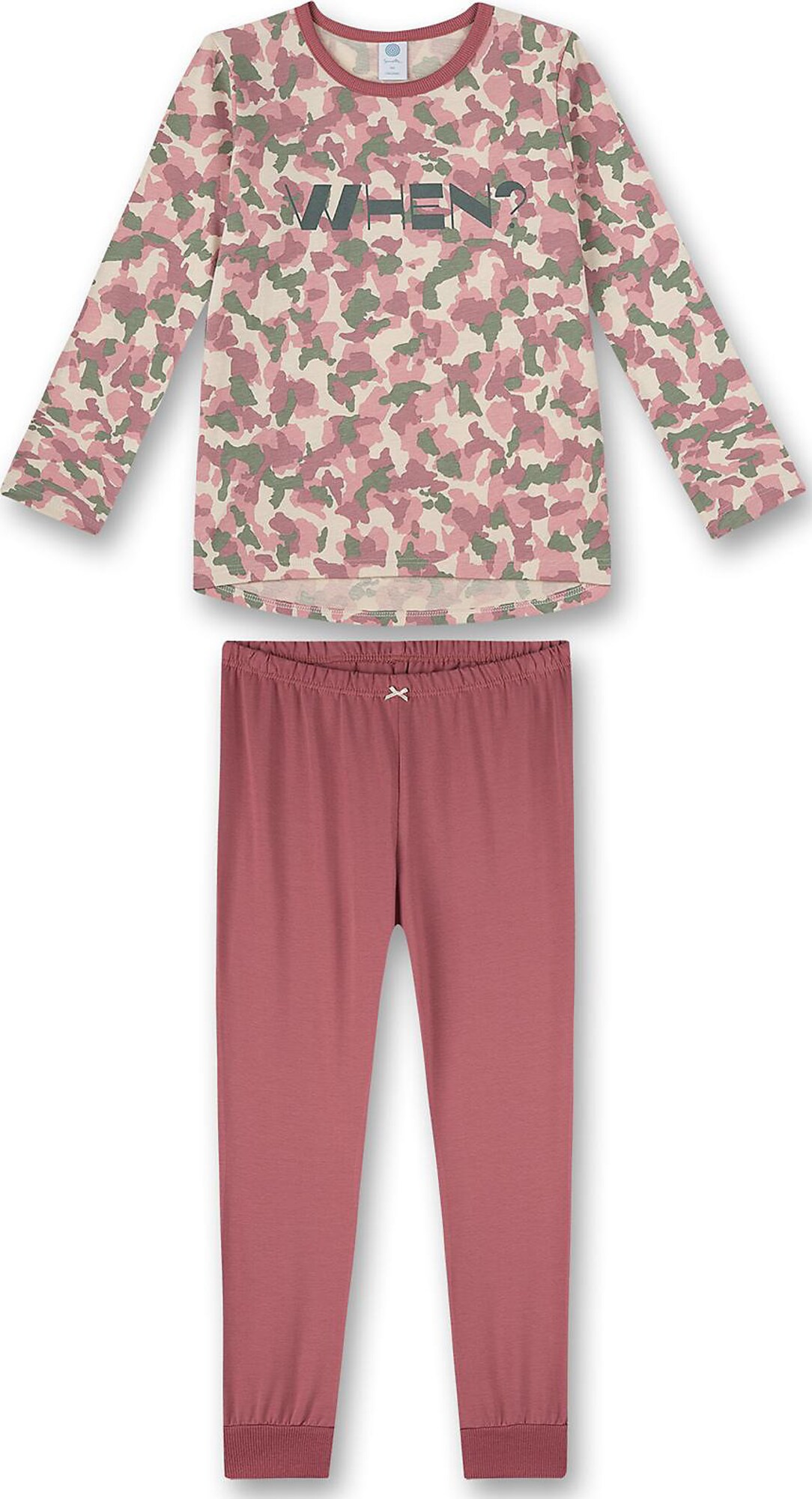 SANETTA Pijama  mistura de cores / cor-de-rosa