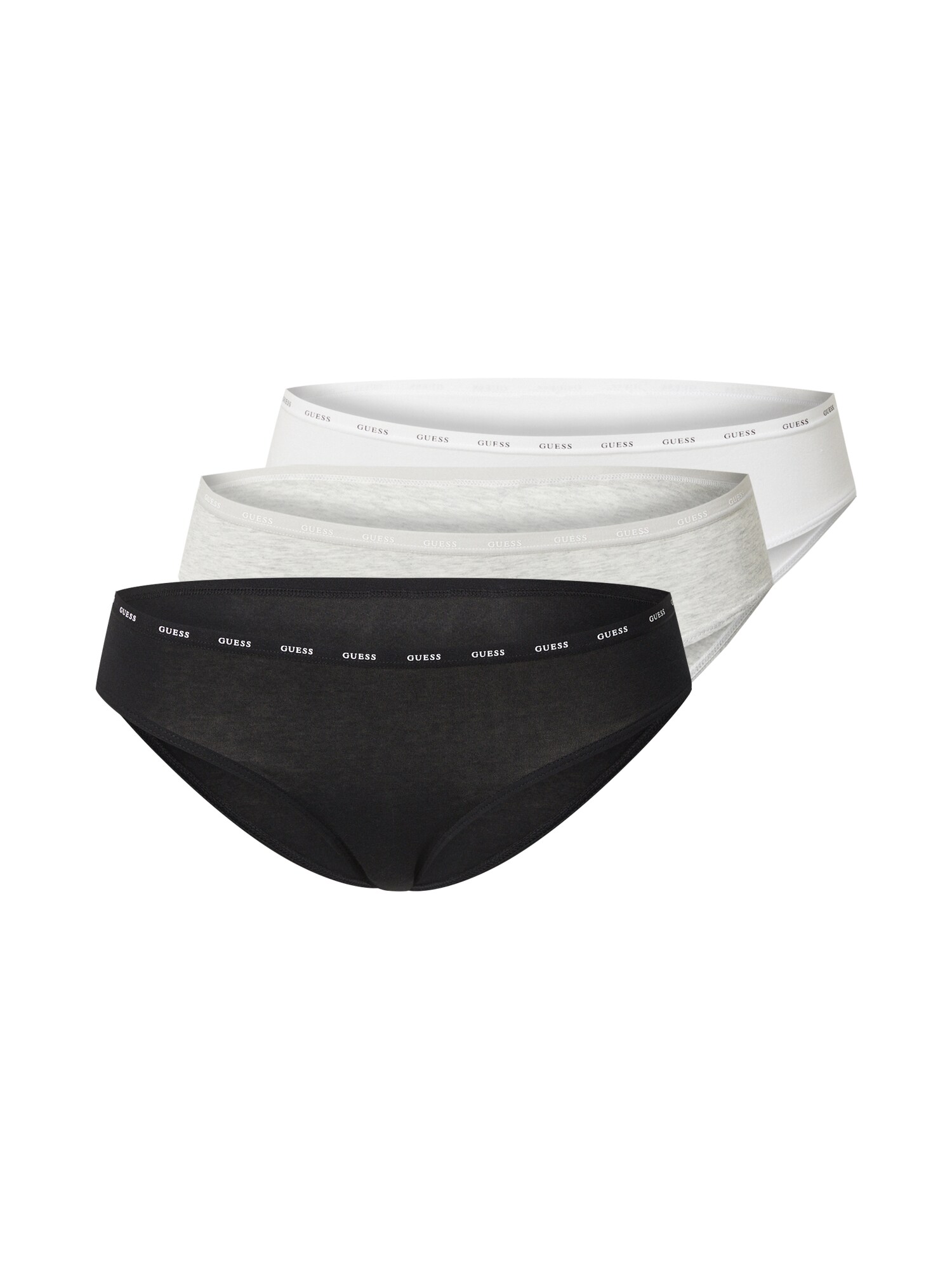 GUESS Slip  szürke melír / fekete / fehér akciós termékkép 1