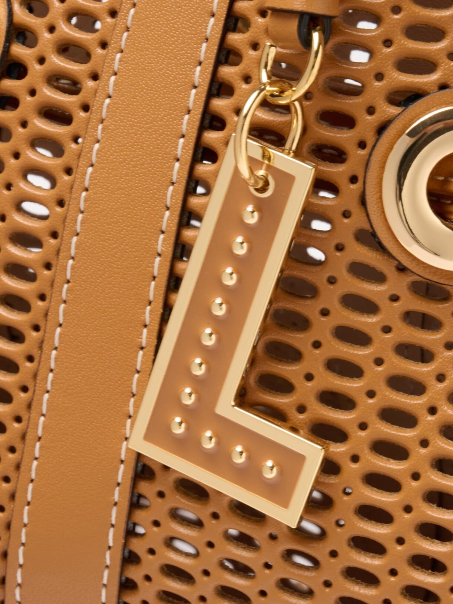 Lancel Bolso de mano 'Pf Animation Ajouree'  marrón