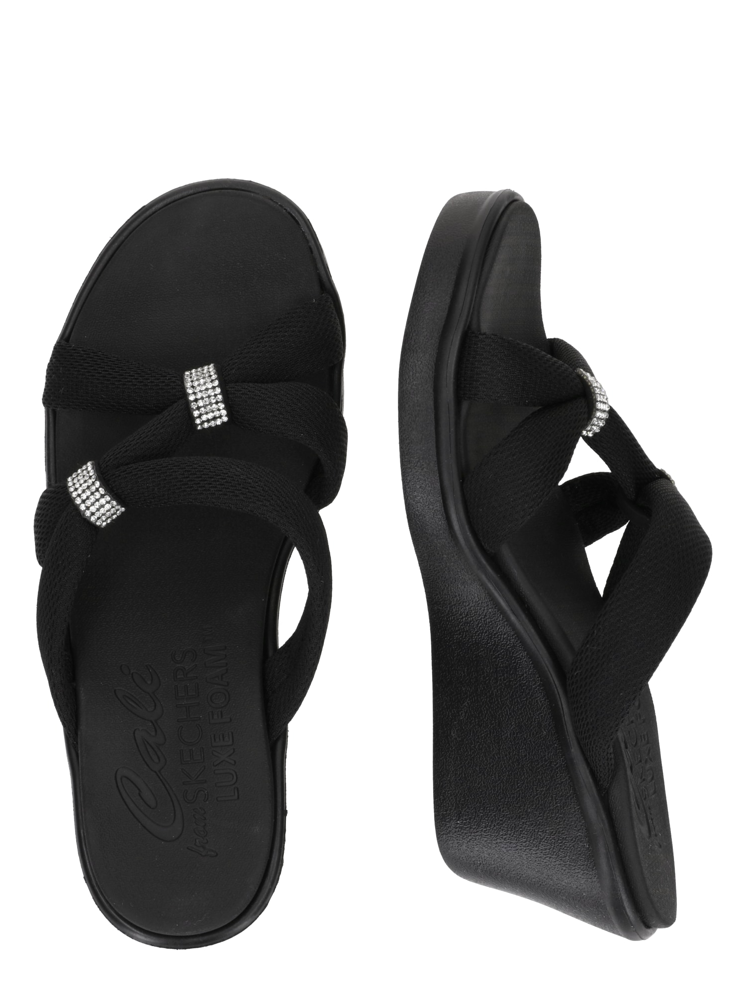 SKECHERS Papucs 'RUMBLE ON - HIGH CLASS'  fekete termék 2. képe