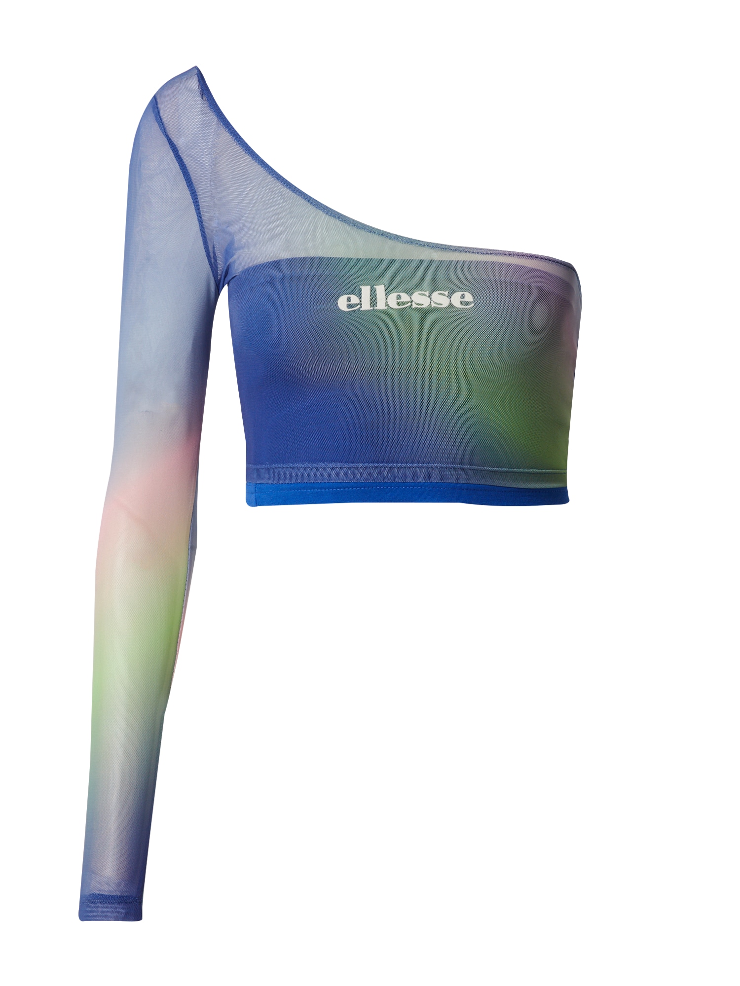 ELLESSE Tričko 'Crono'  modrá / svetlozelená / eozín / biela