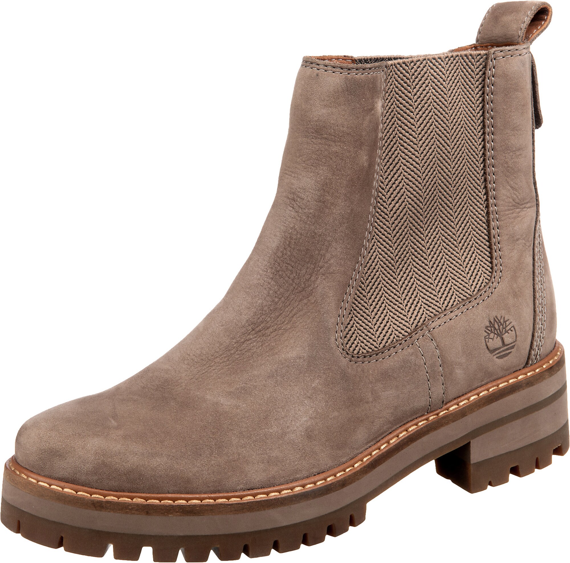 TIMBERLAND Chelsea batai 'Courmayeur Valley'  rausvai pilka