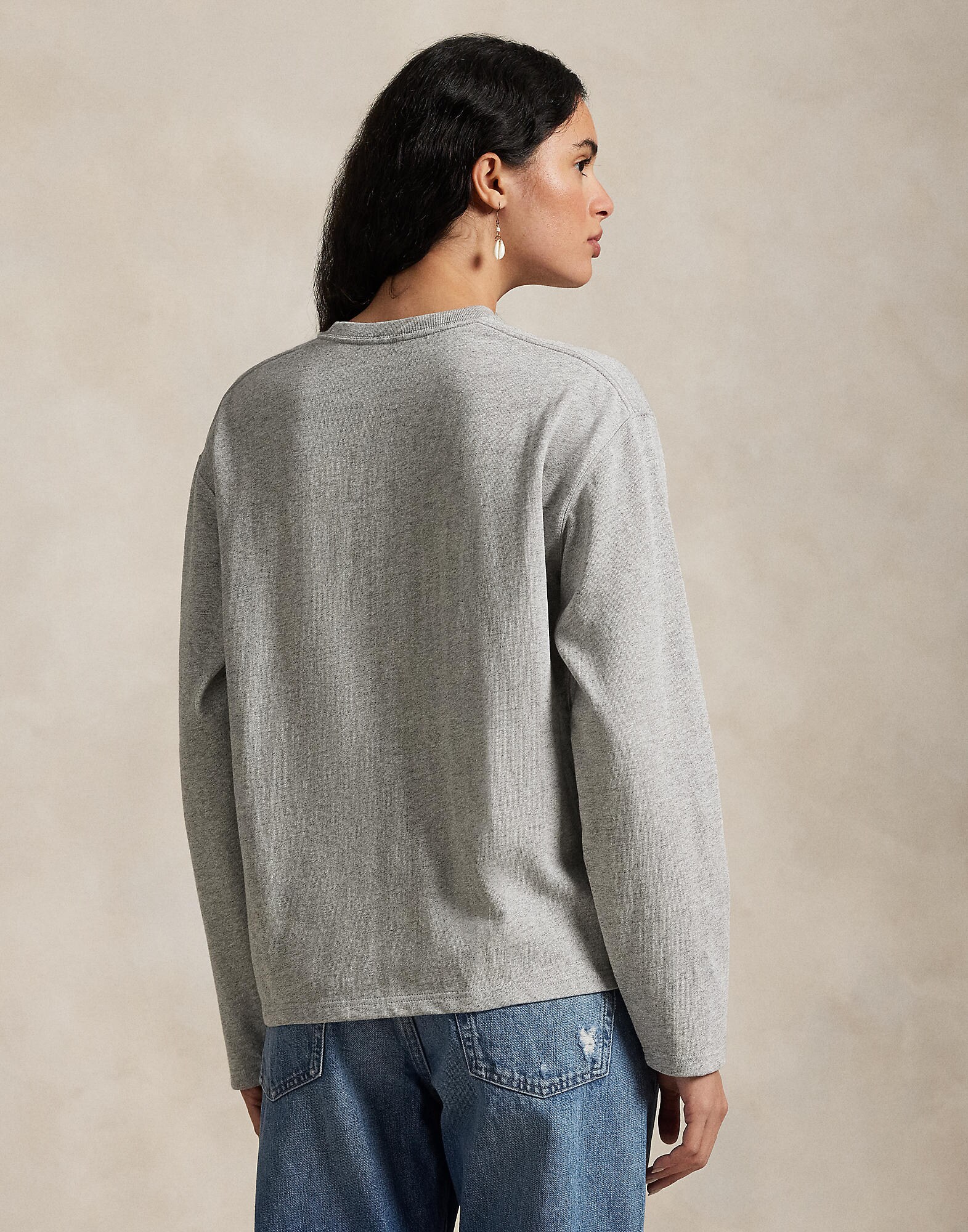 Polo Ralph Lauren Camiseta  azul / gris moteado – imagen 3