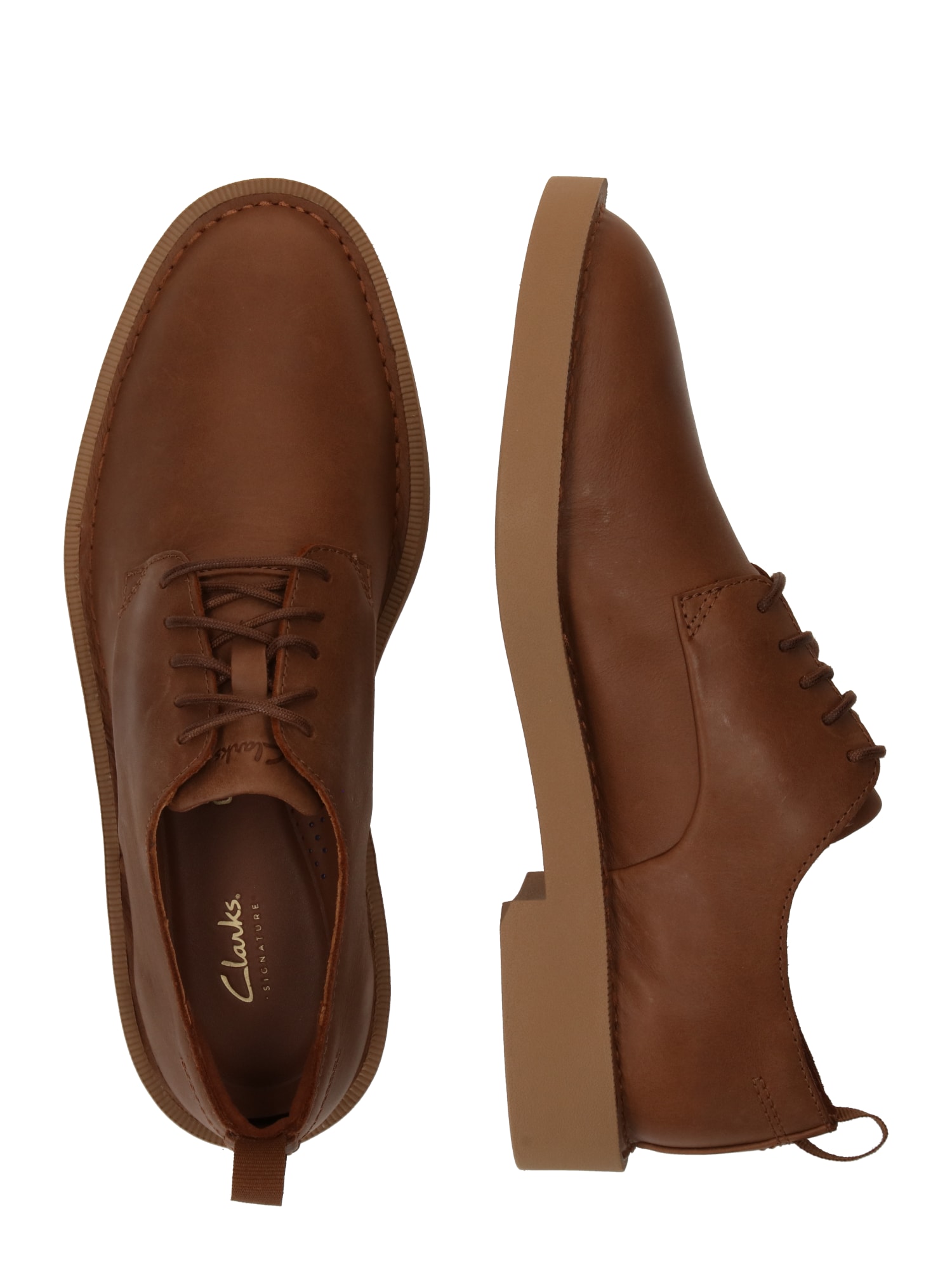 CLARKS Fűzős cipő 'Martock Lace'  barna termék 2. képe