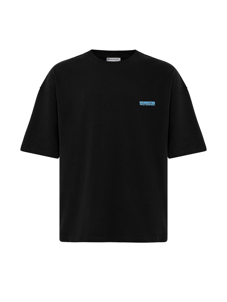 T-shirt himmelsblå / mörkgrå