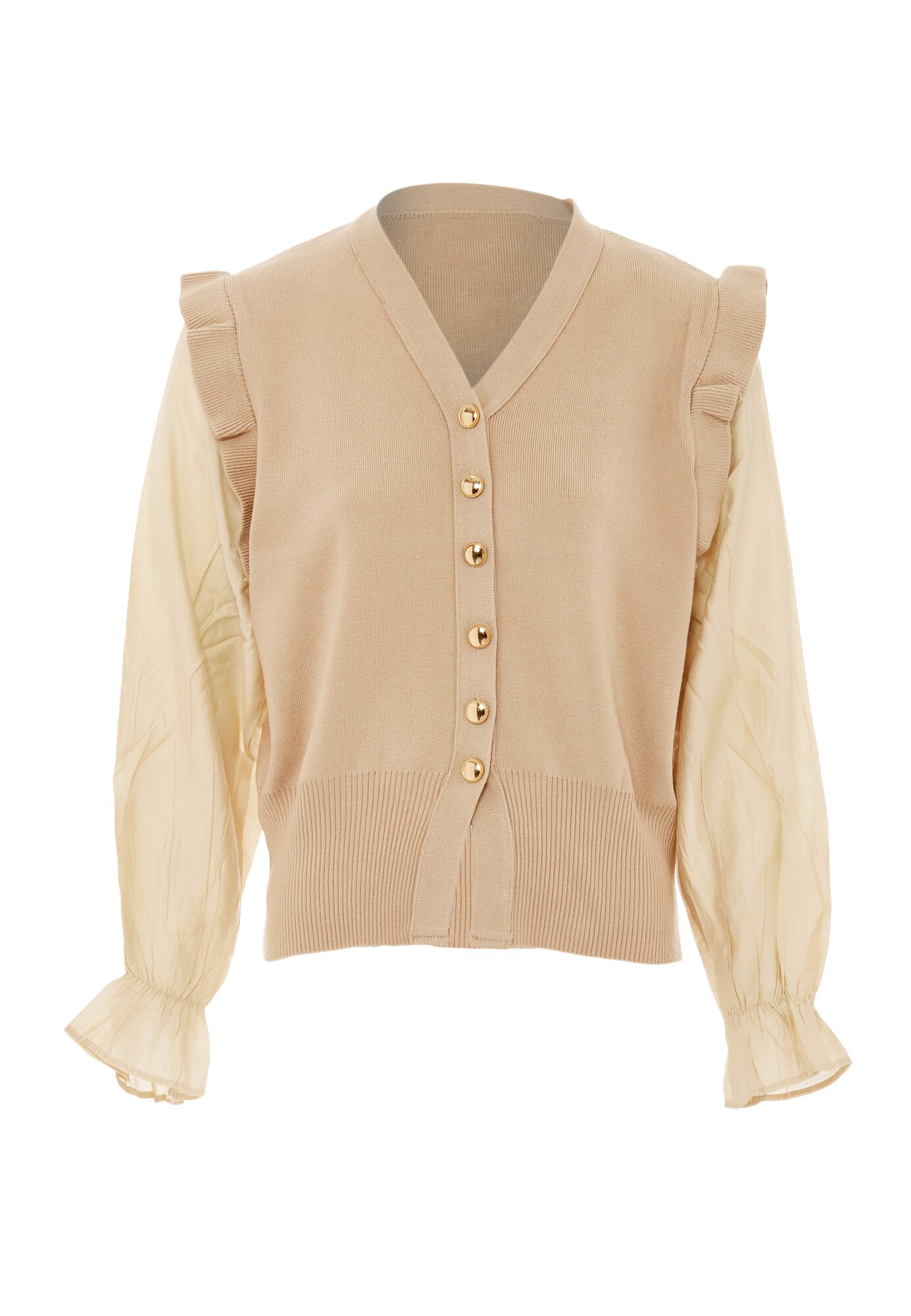 NAEMI Cárdigan beige