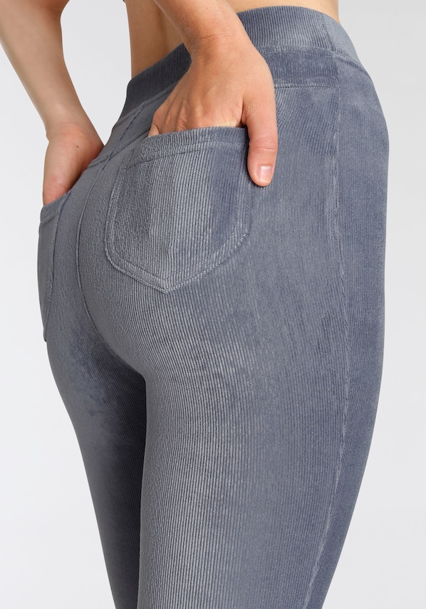 LASCANA, Leggings, kék, 4 kép a 9 közül