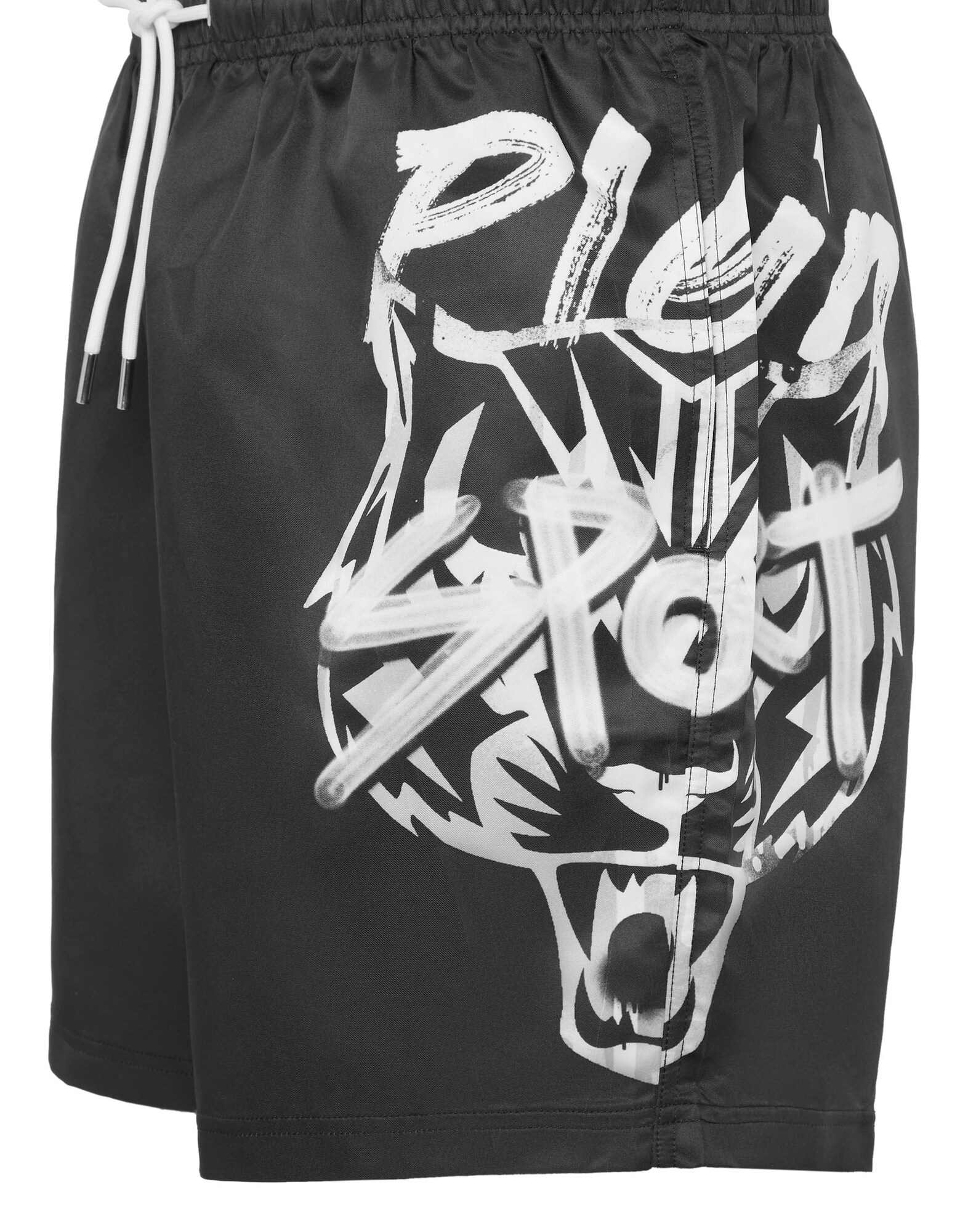 Plein Sport Pantalón  gris claro / negro – imagen 3