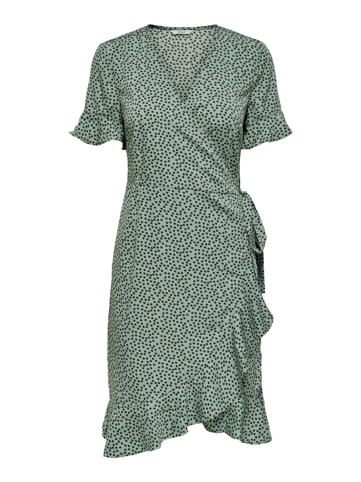 ONLY Vestido 'ONLOLIVIA'  preto / verde