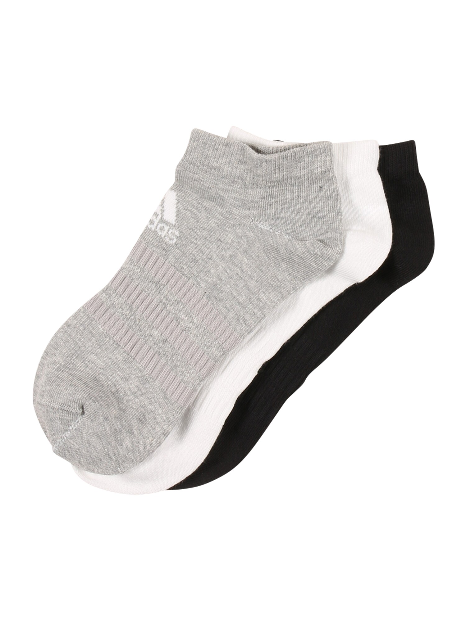 ADIDAS PERFORMANCE Sportinės kojinės  juoda / balta / mišrios spalvos / margai pilka