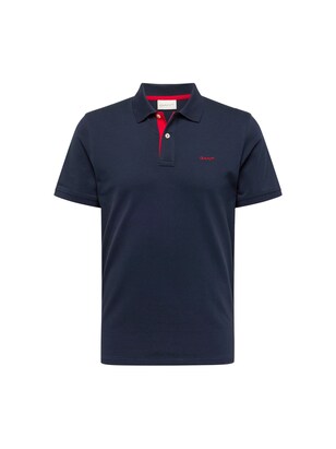 Gant Shirt ‘Rugger’ Donkerblauw / Rood