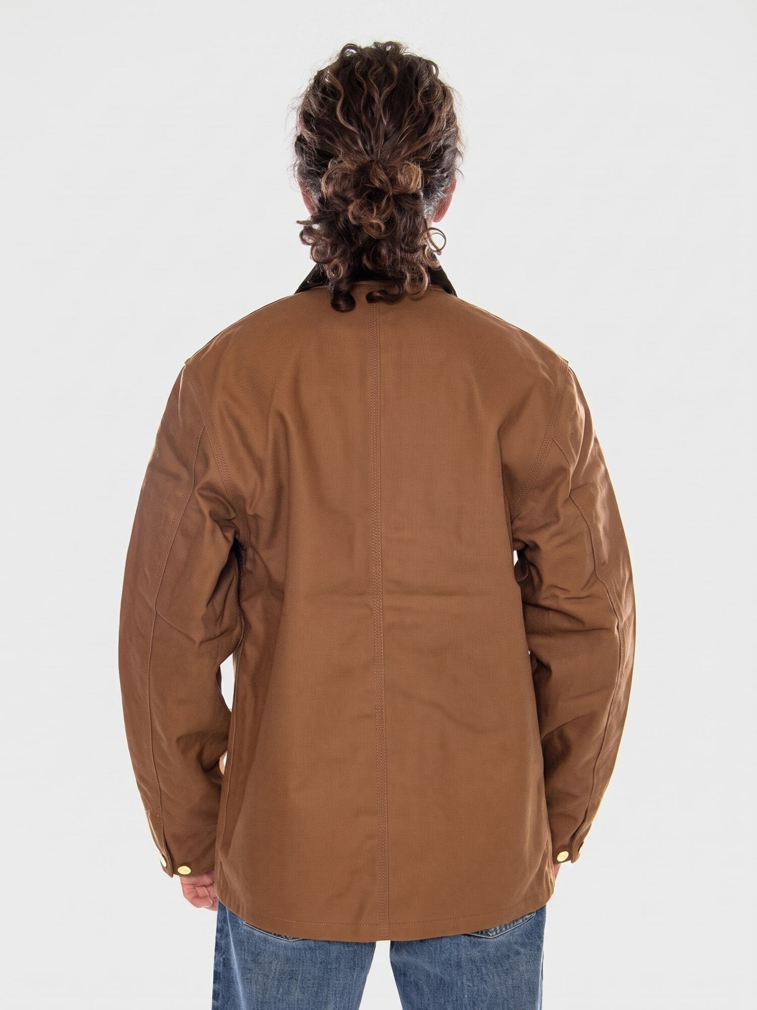 Carhartt WIP Chaqueta de entretiempo marrón – imagen 3