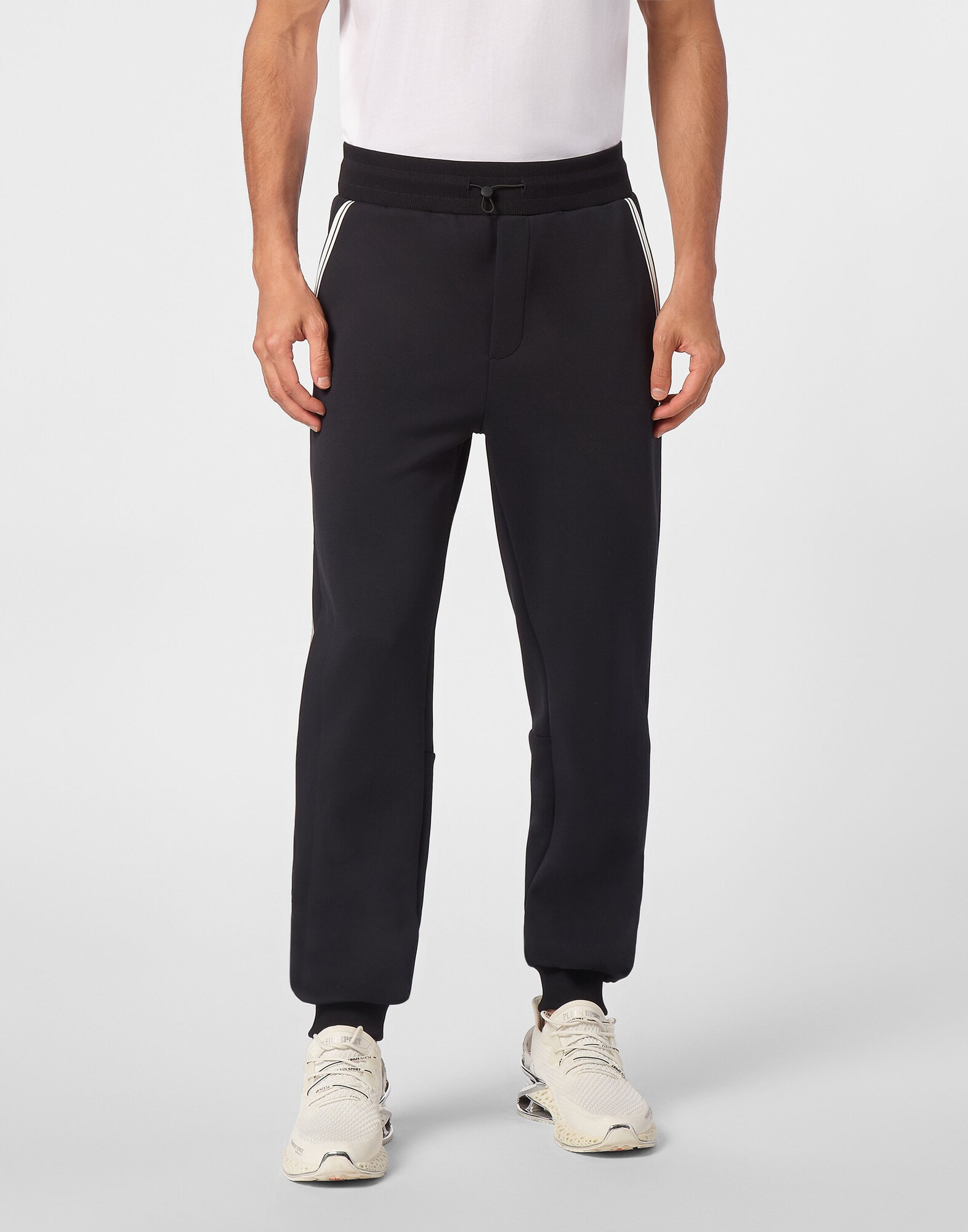 Plein Sport Pantalón negro / blanco – imagen 14