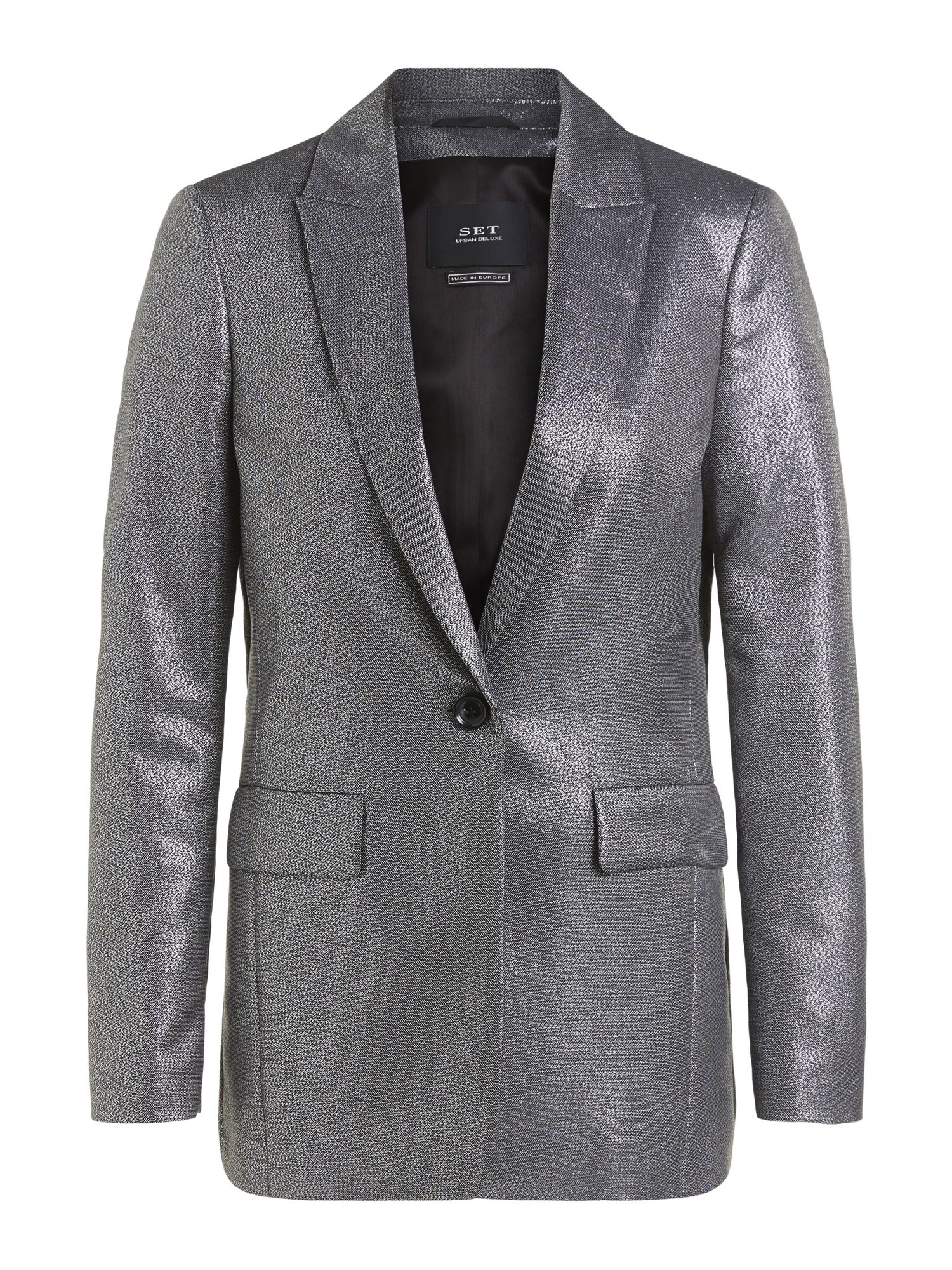 SET Blazer švarkas  sidabro pilka