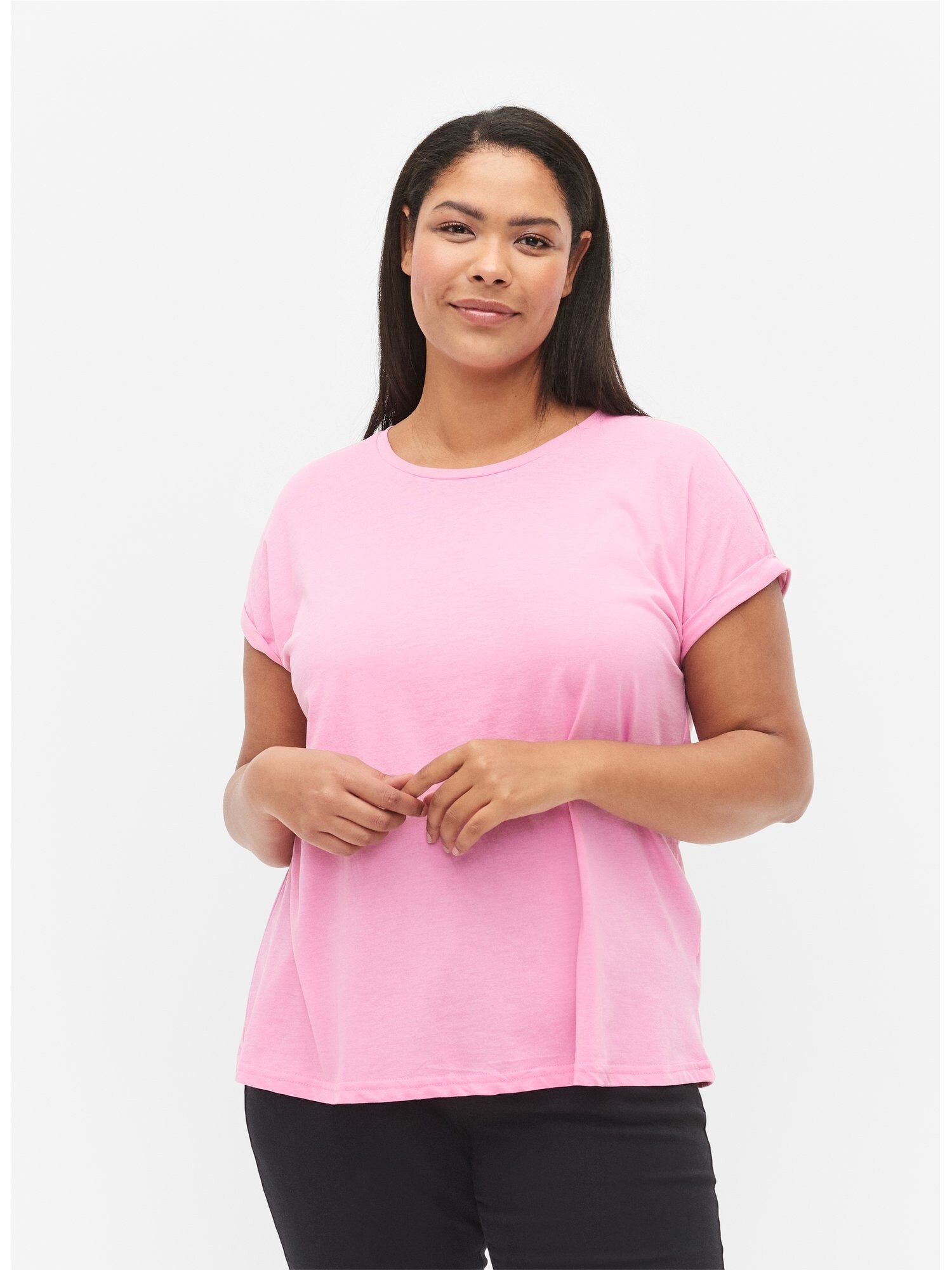 Zizzi Tričko 'Katja' rosé (obrázok 5)