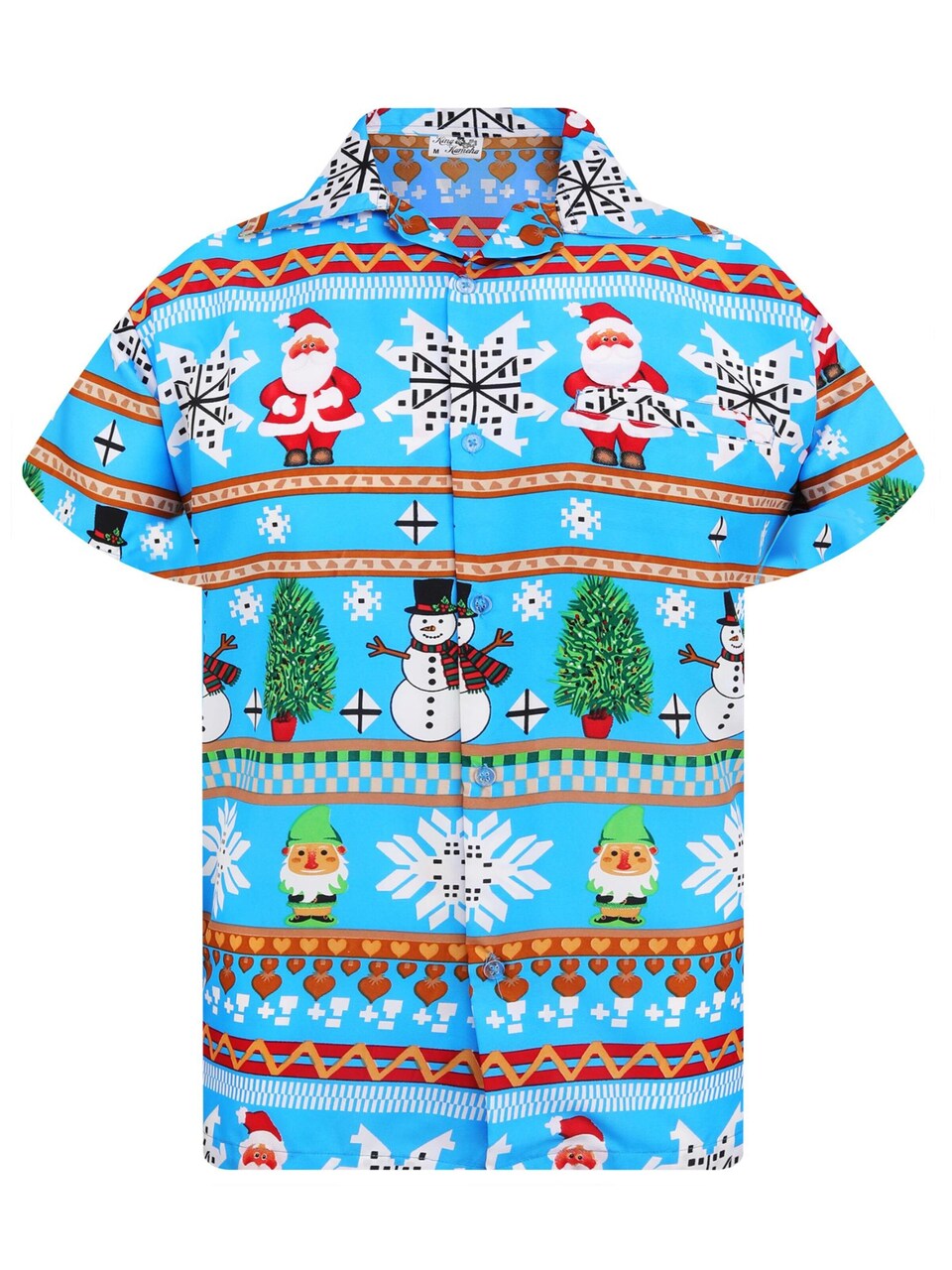Skjorta 'Christmas Rows'