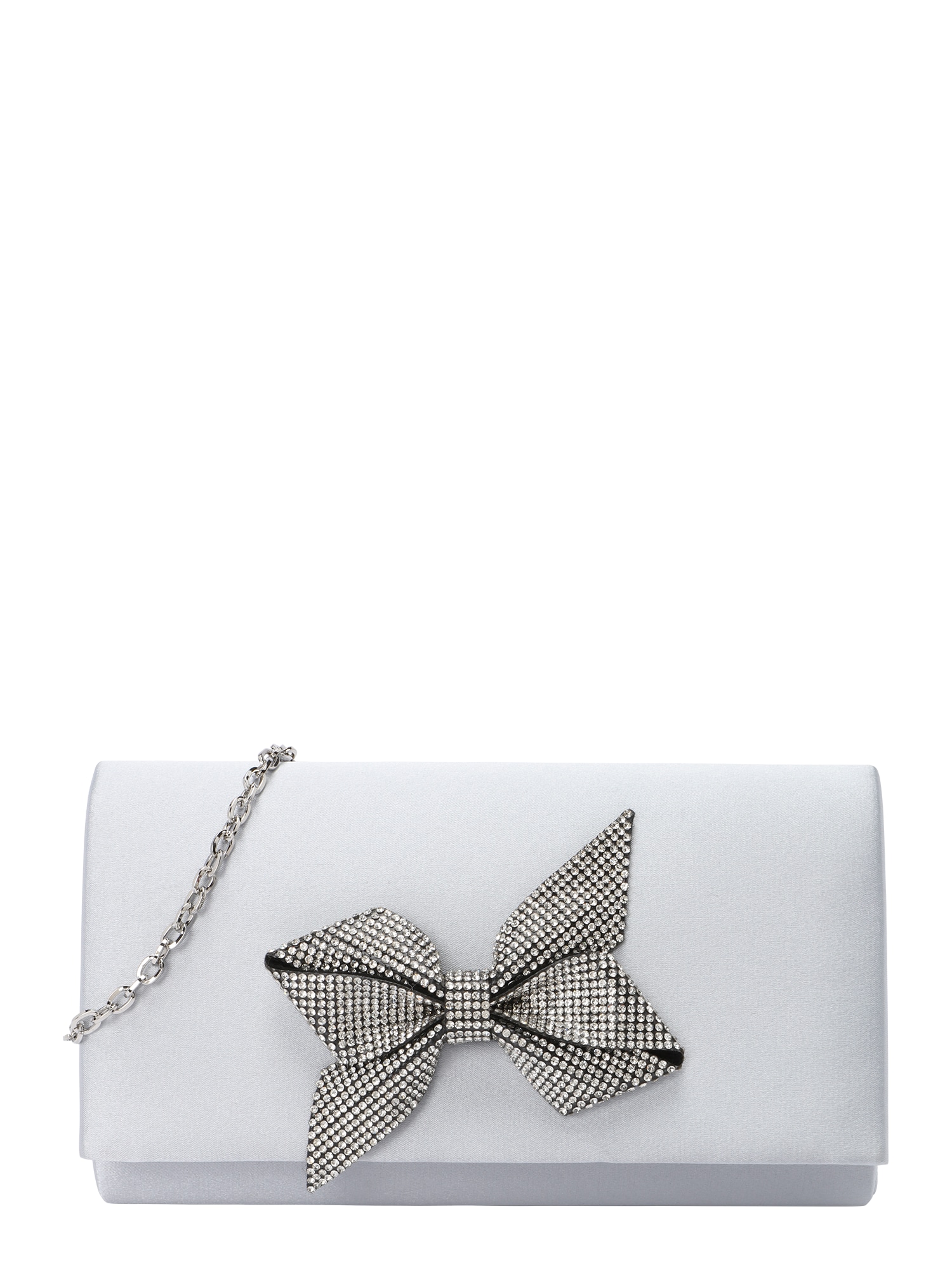 mascara Clutch  argintiu