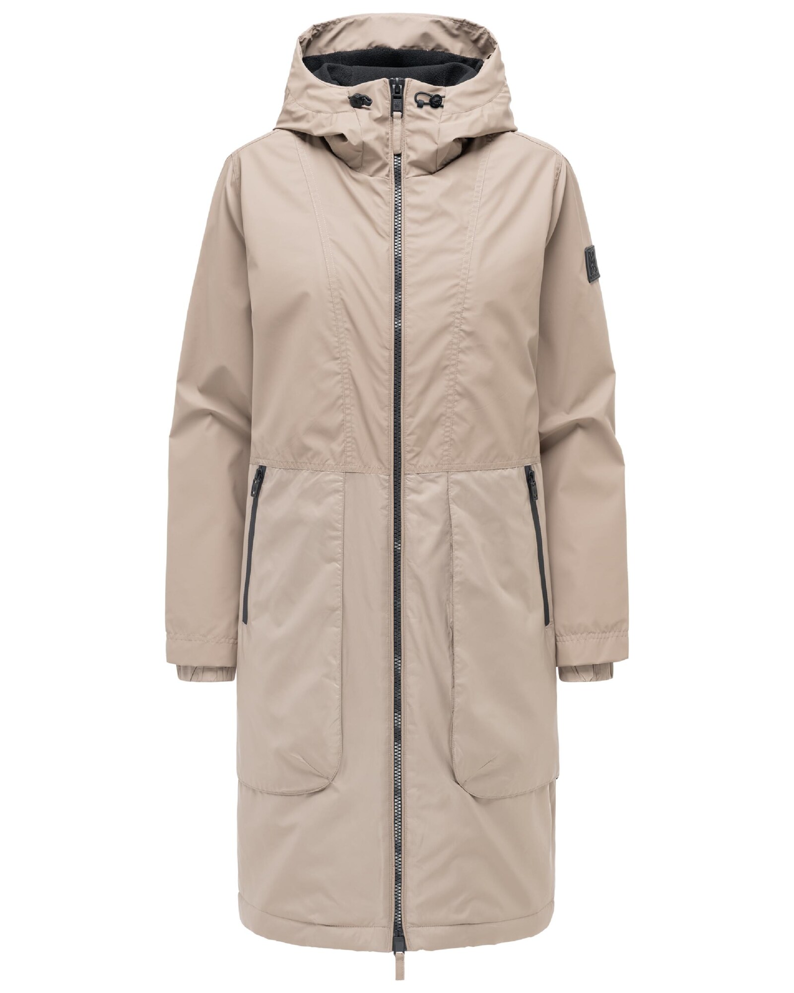 NAVAHOO Palton de primăvară-toamnă Edelumhang 14  gri taupe