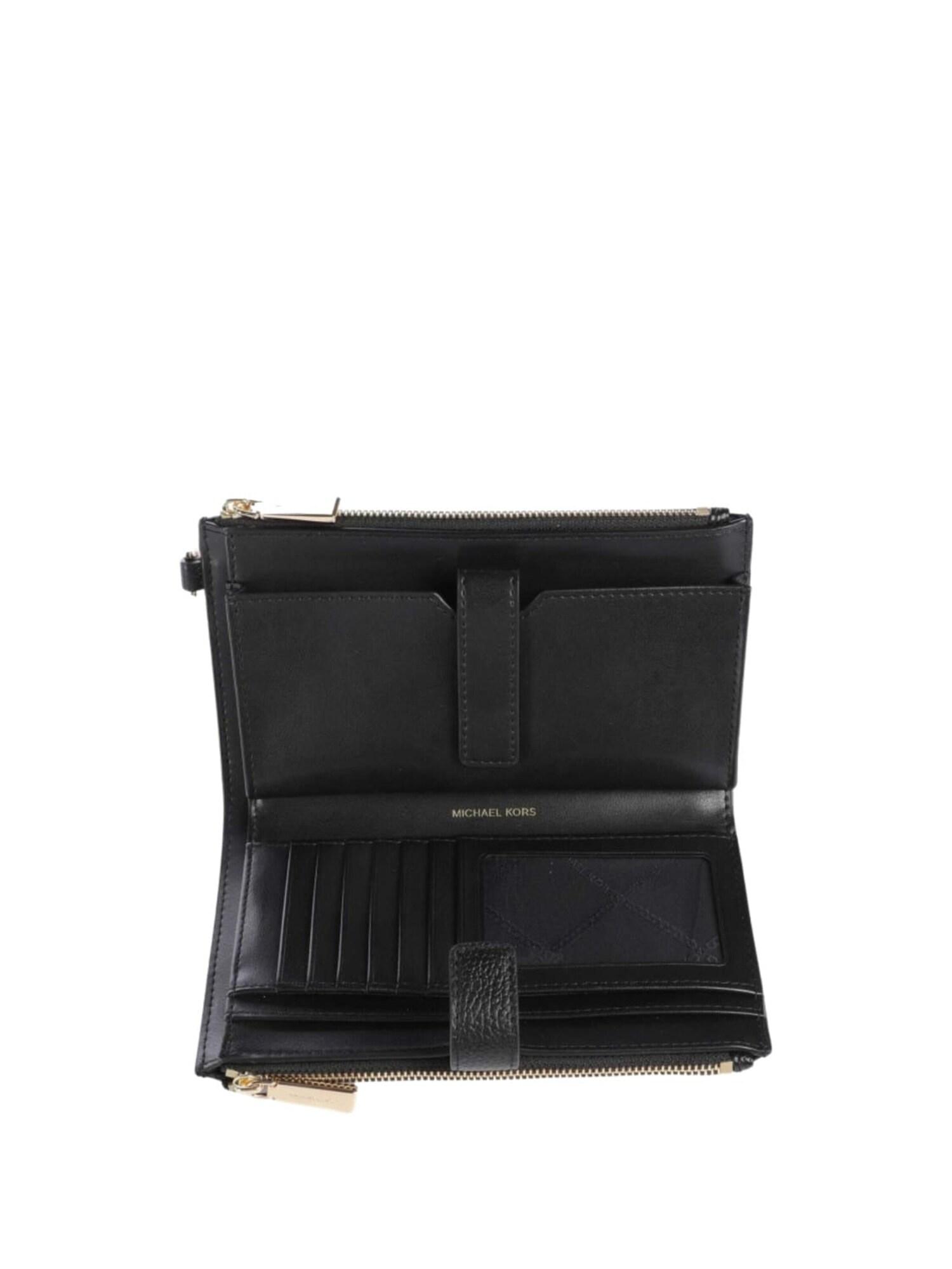 MICHAEL Michael Kors Bolso de noche 'Michael Kors Pochette à dragonne Jet Set Noir'  negro – imagen 2