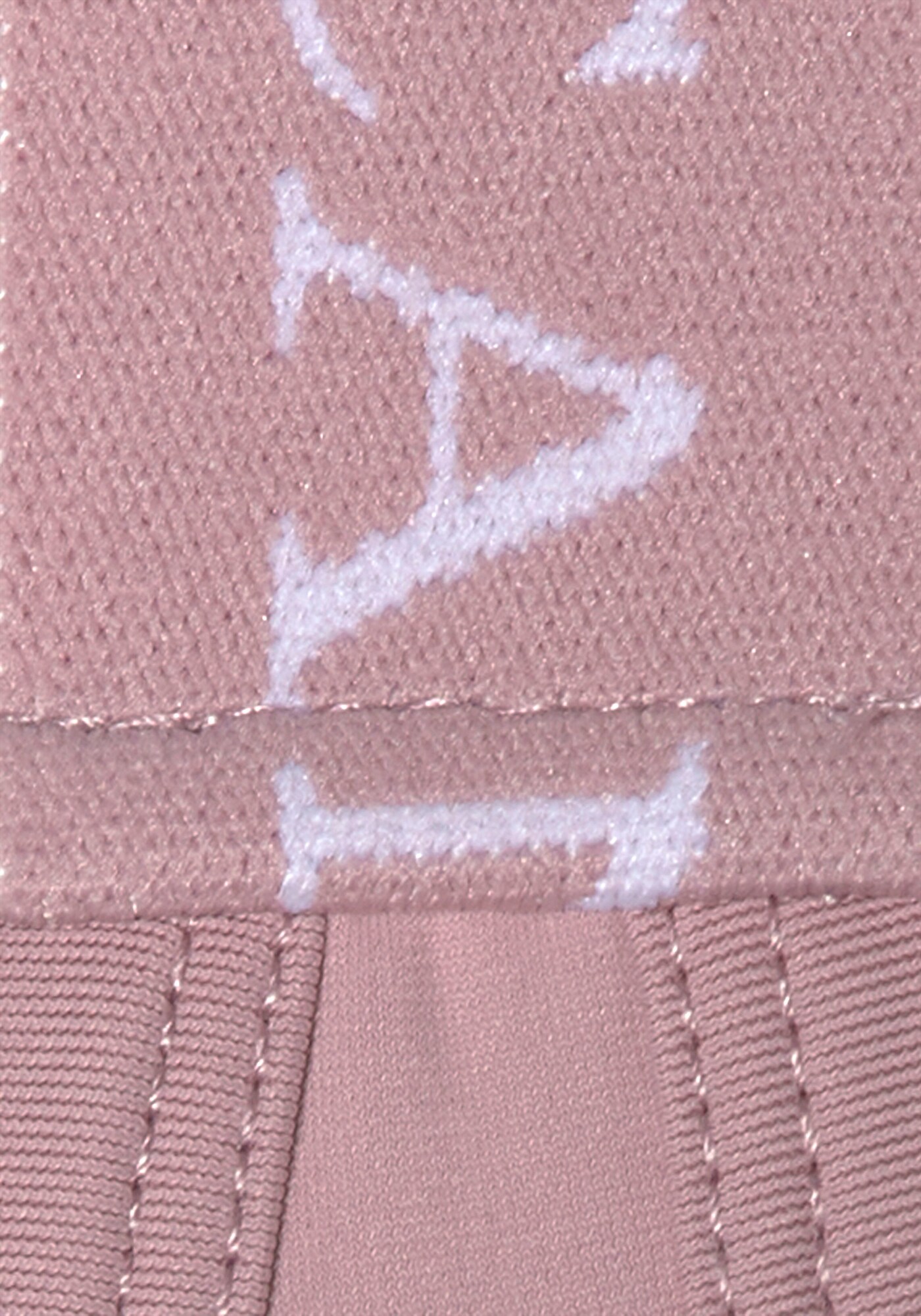 LASCANA ACTIVE Sport top  rózsaszín / fehér termék 2. képe