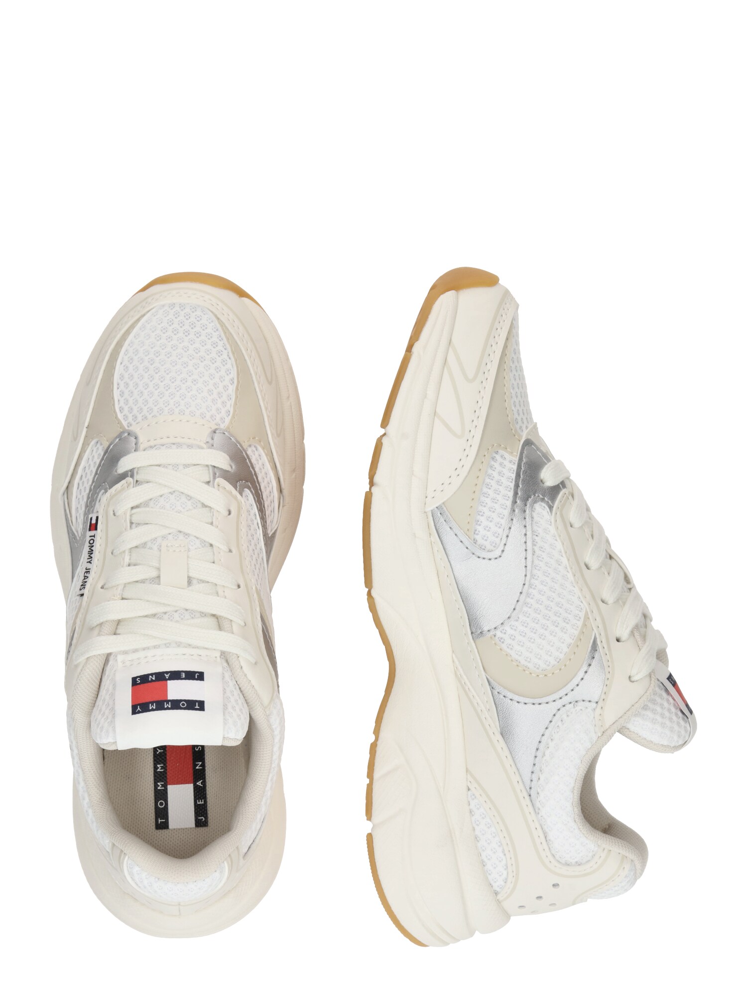 Tommy Jeans Rövid szárú sportcipők  ezüst / fehér termék 2. képe