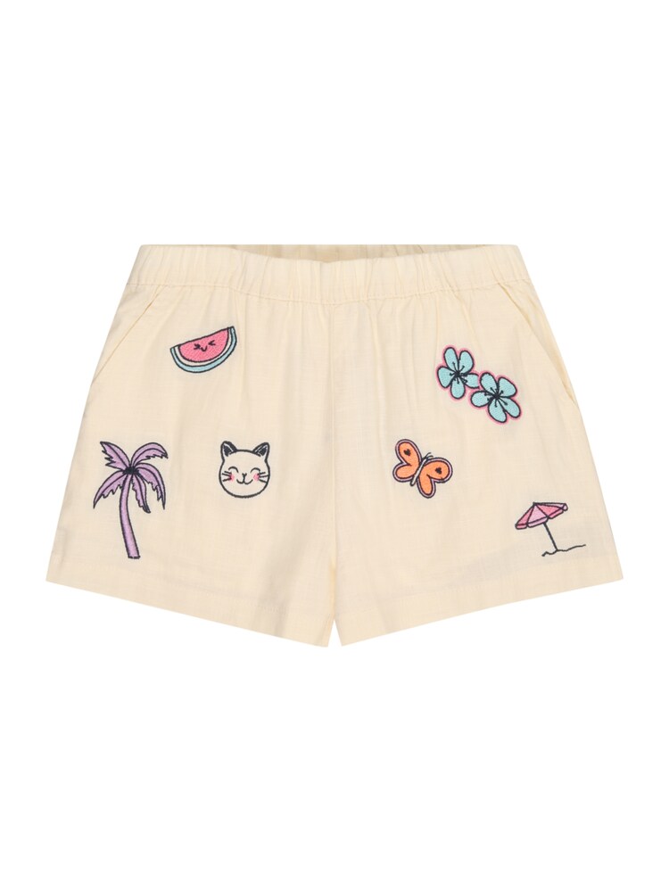 s.Oliver Hose Mädchen Größe 134 creme / lila / rosa / schwarz