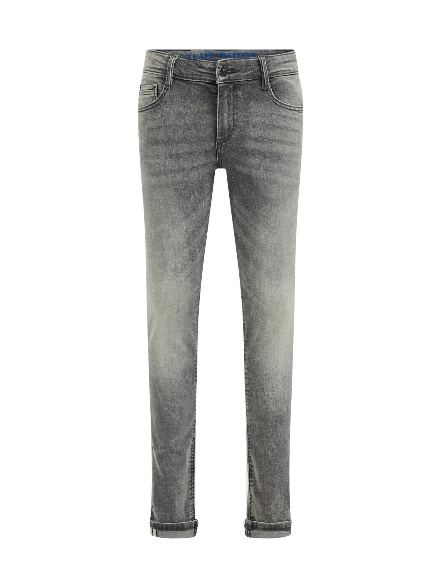 WE Fashion Kavbojke  siv denim