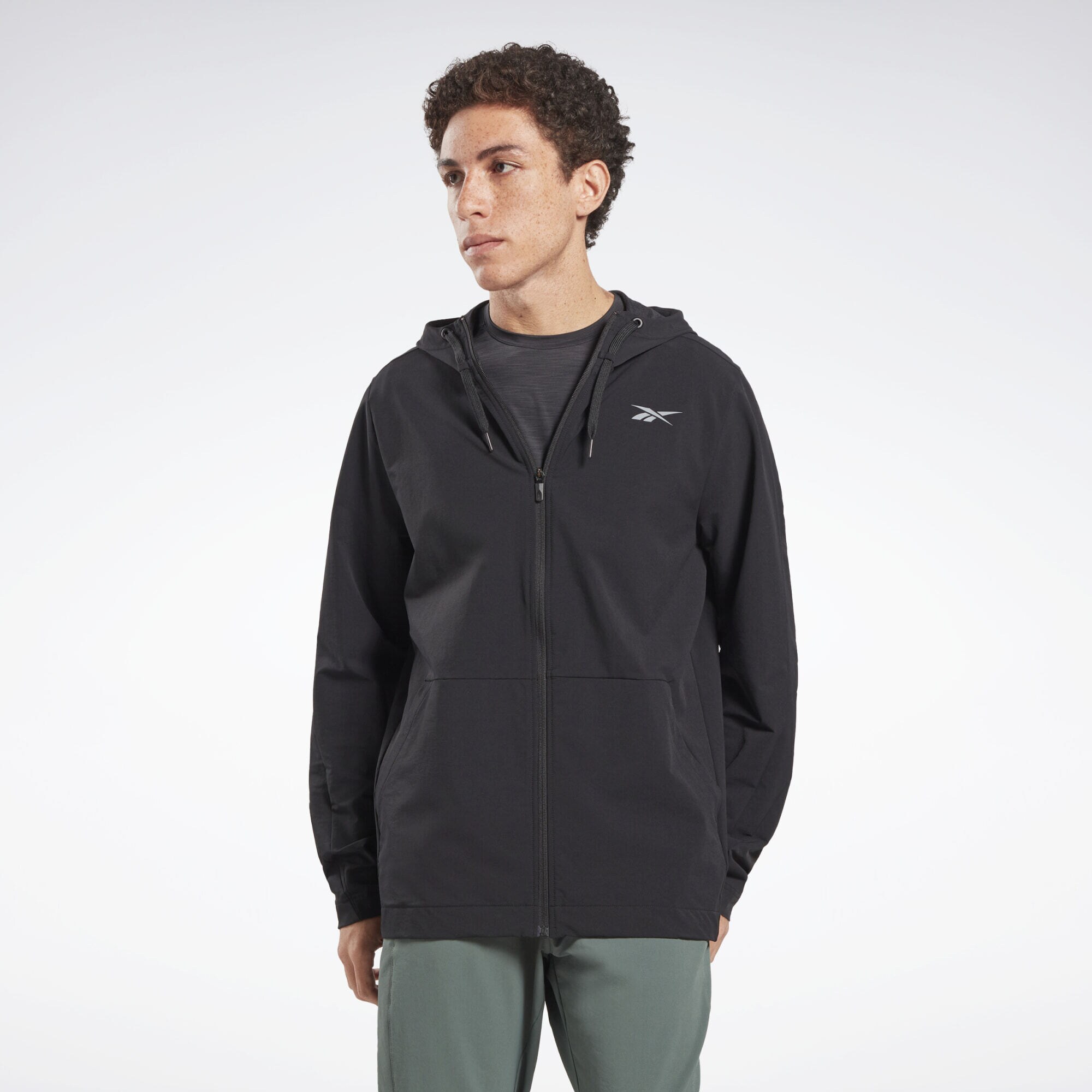 Reebok Sportdzseki  fekete termék 2. képe