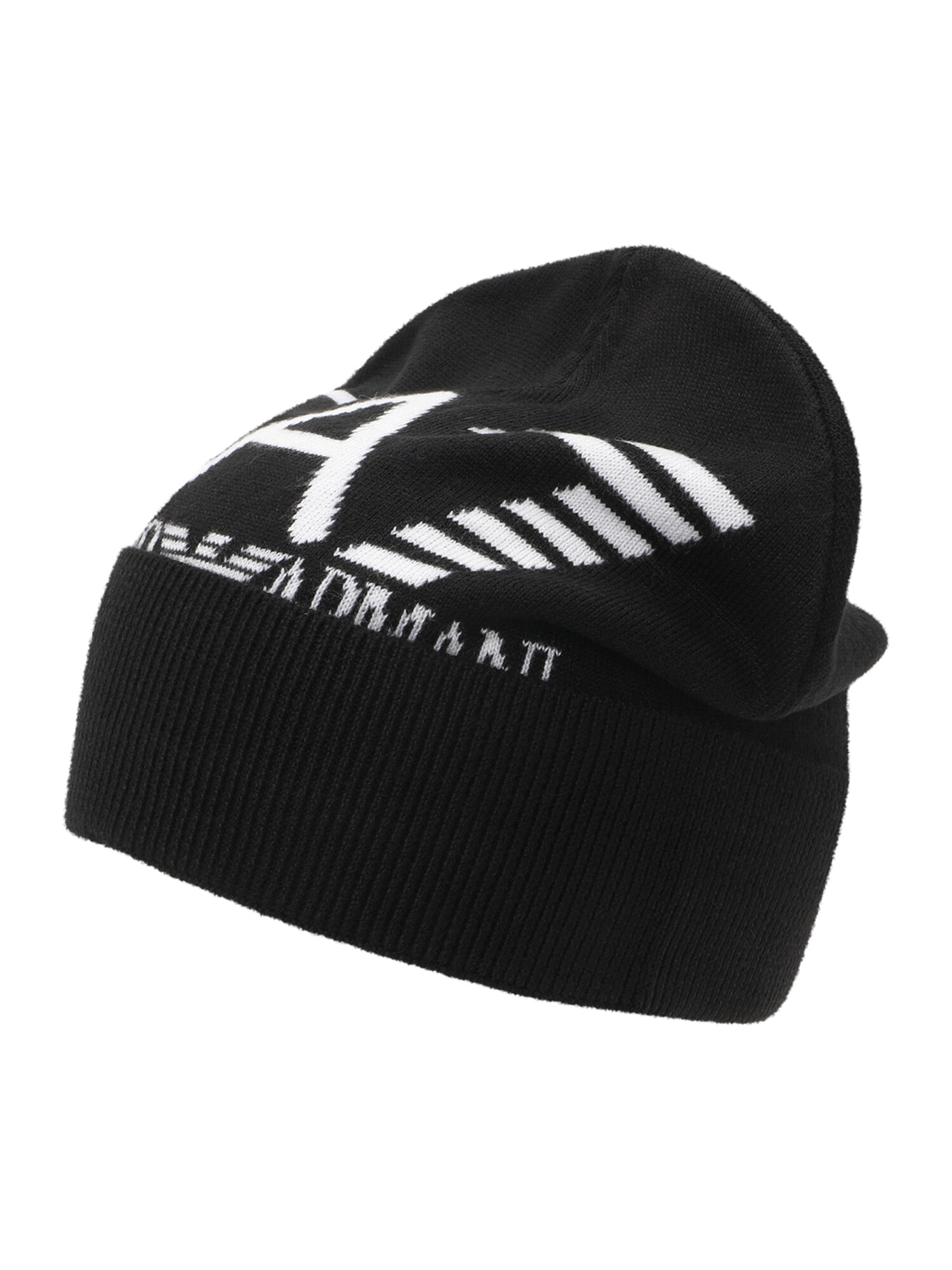EA7 Emporio Armani Căciulă  negru / alb