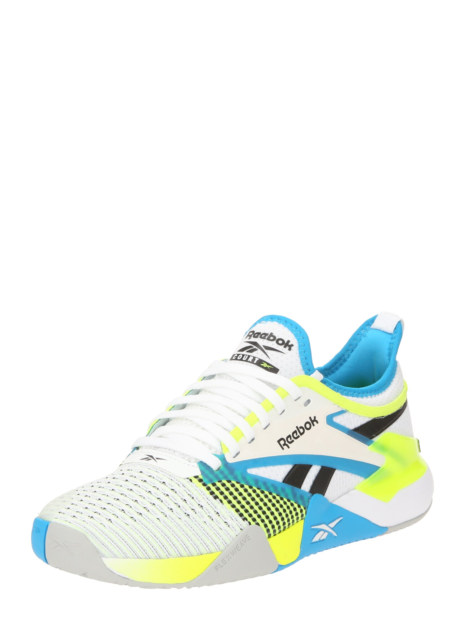 Reebok Športová obuv 'NANO COURT'  nebesky modrá / limetová / biela