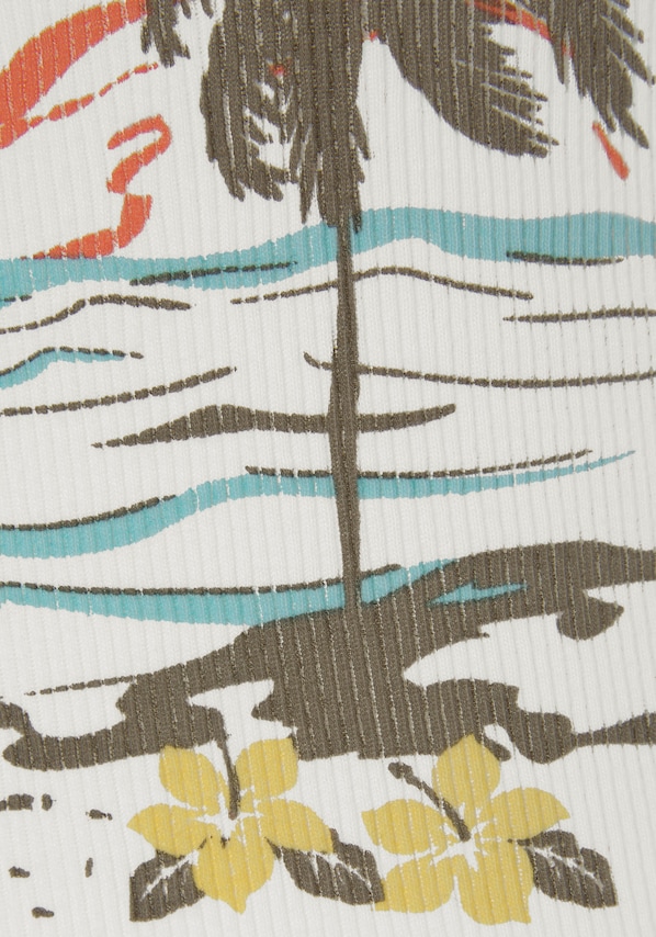 BEACH TIME, Top, fehér, 2 kép a 5 közül