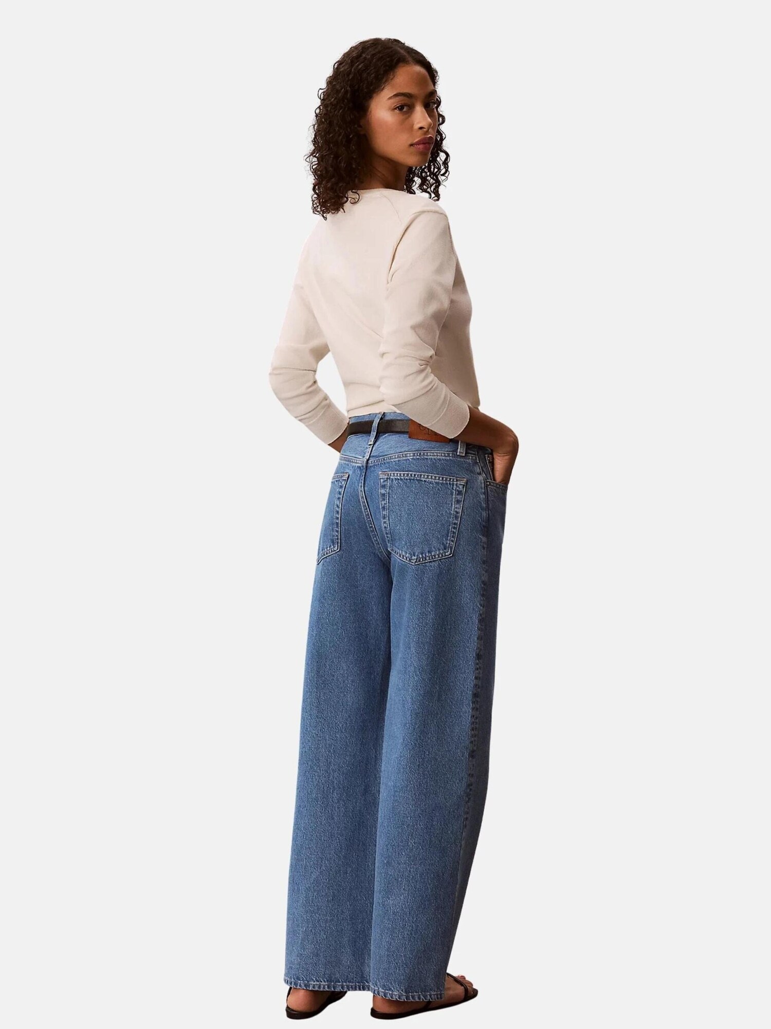 Calvin Klein Jeans Vaquero 'Wide Leg'  azul denim – imagen 3