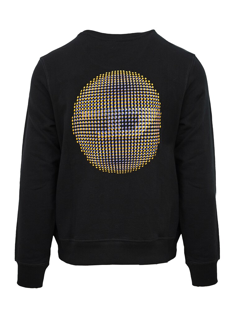 DIESEL Sweatshirt Herren Größe M gelb / lila / schwarz