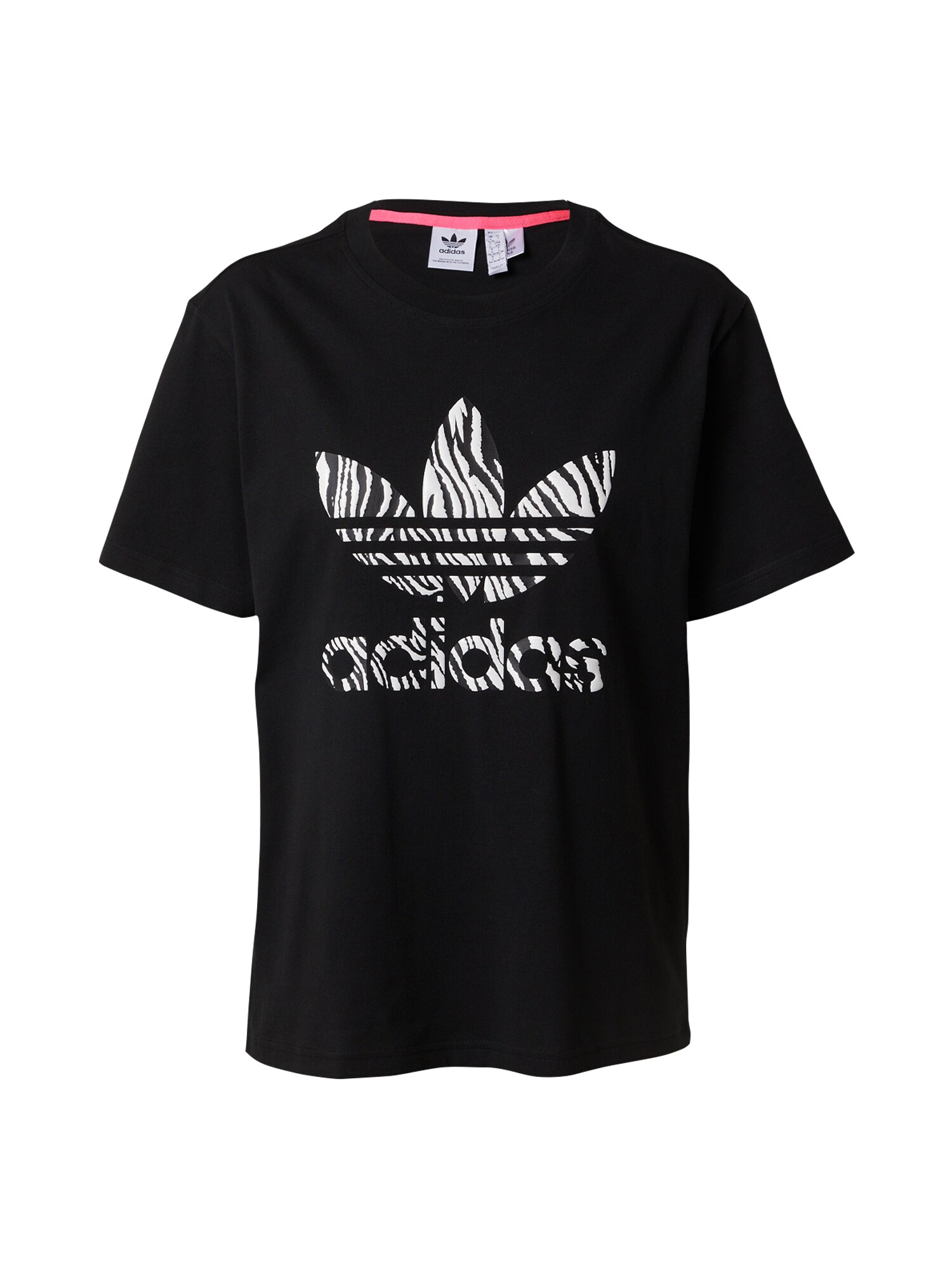ADIDAS ORIGINALS Tricou  negru / alb