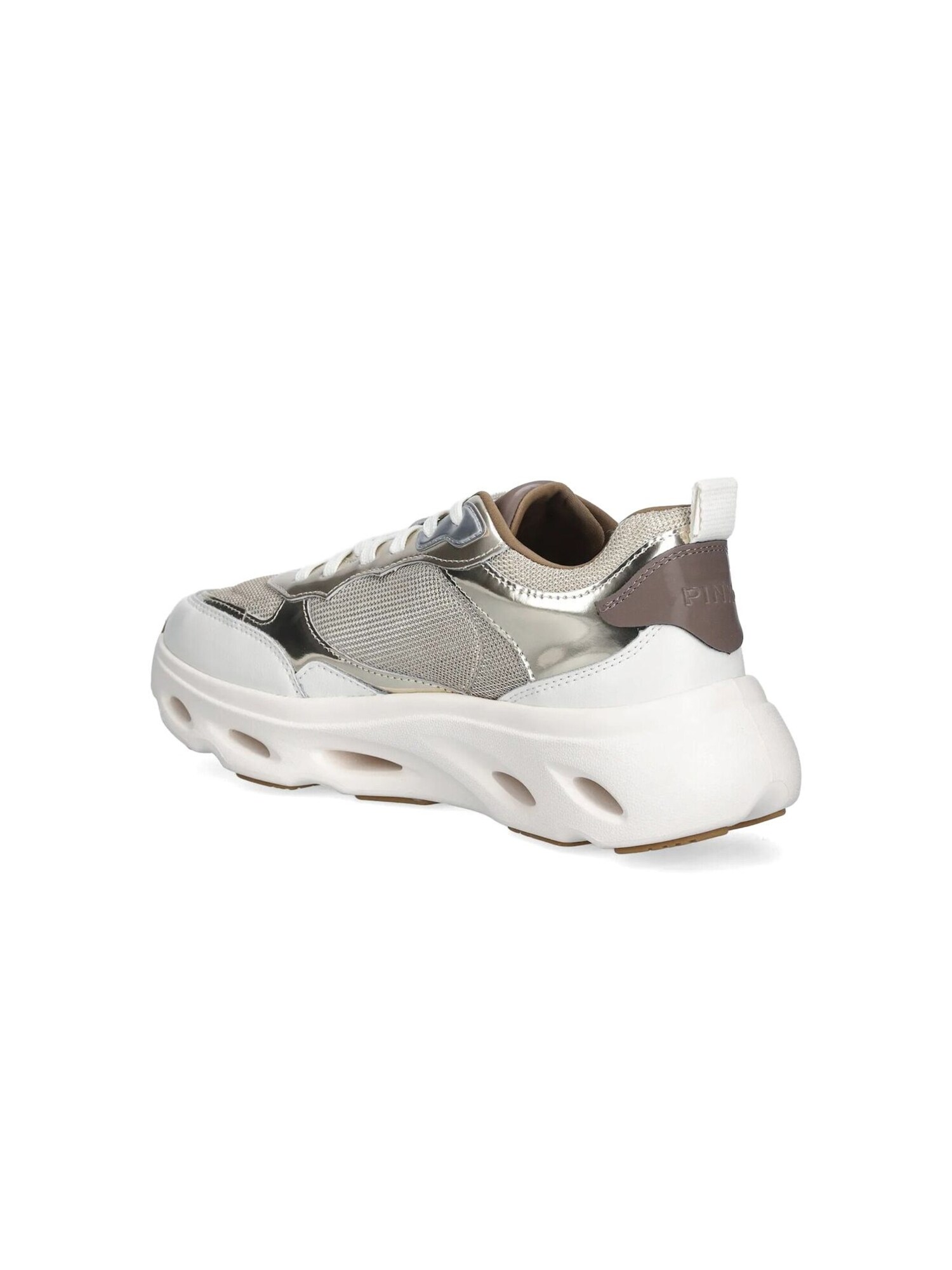 PINKO Zapatillas deportivas bajas platino – imagen 3