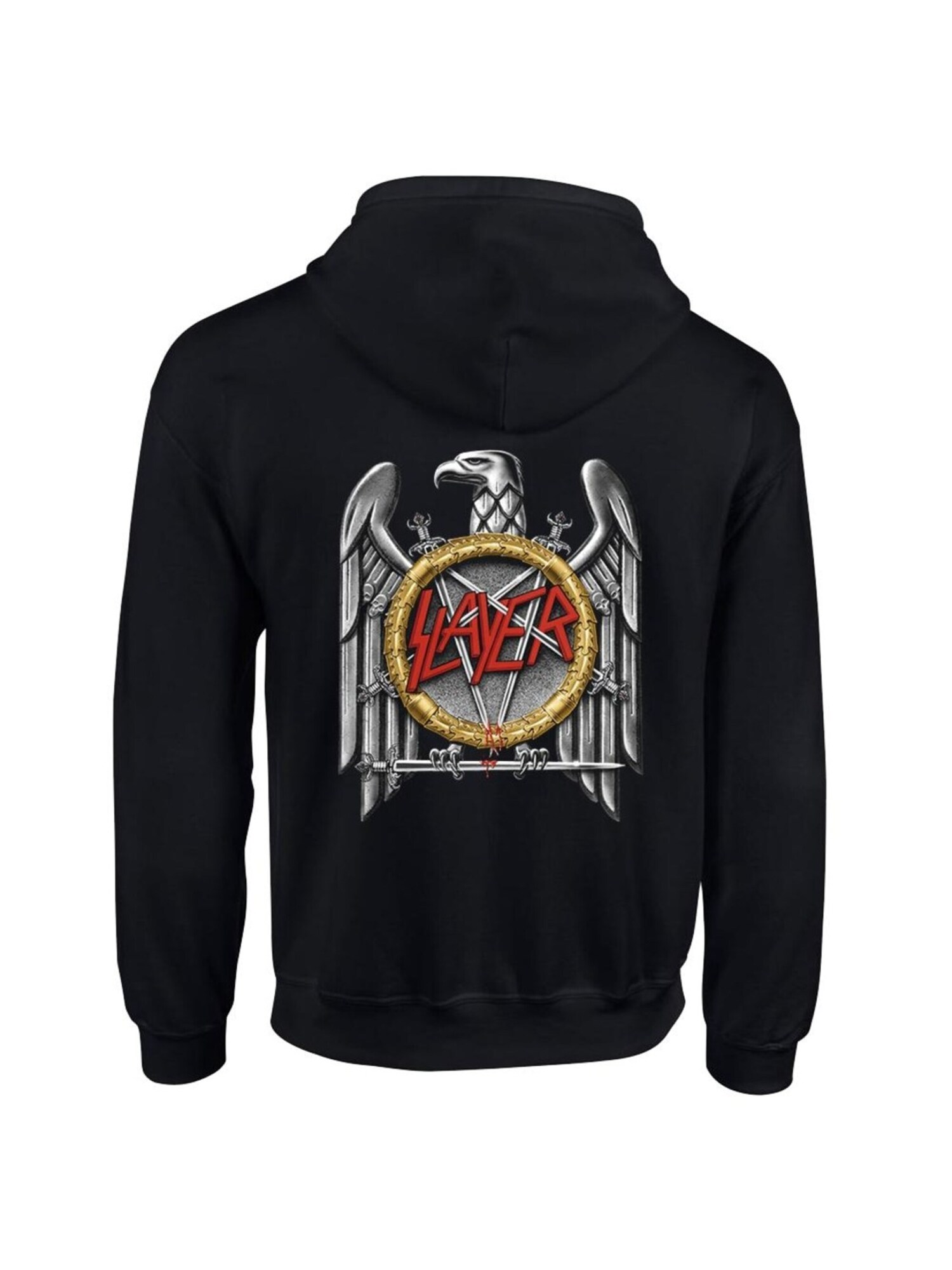 Slayer Sudadera con cremallera 'Slayer Eagle'  negro – imagen 2