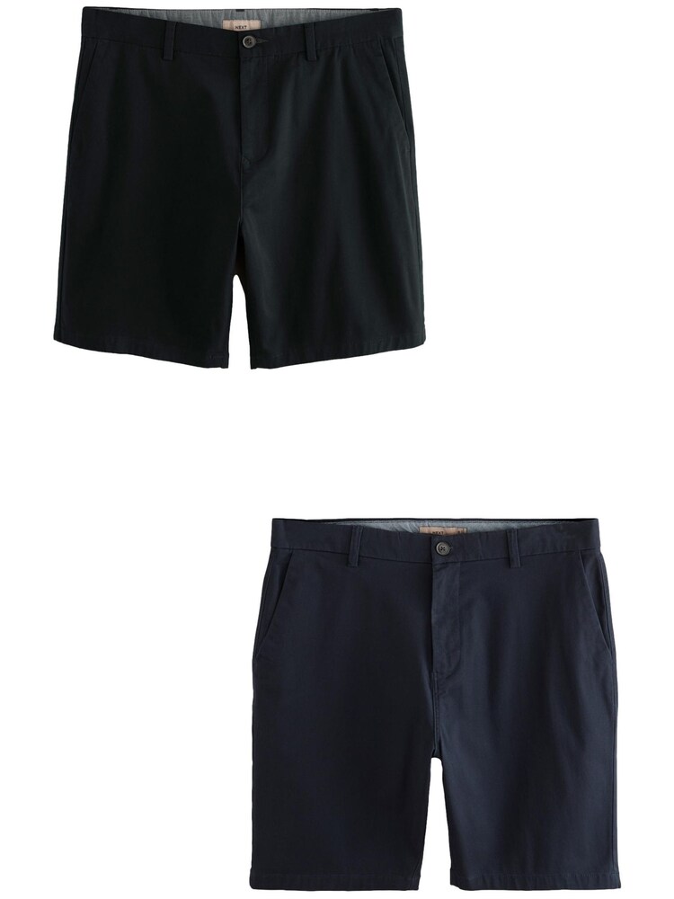 Next Chino nadrág Férfi kék, fekete , Méret 44