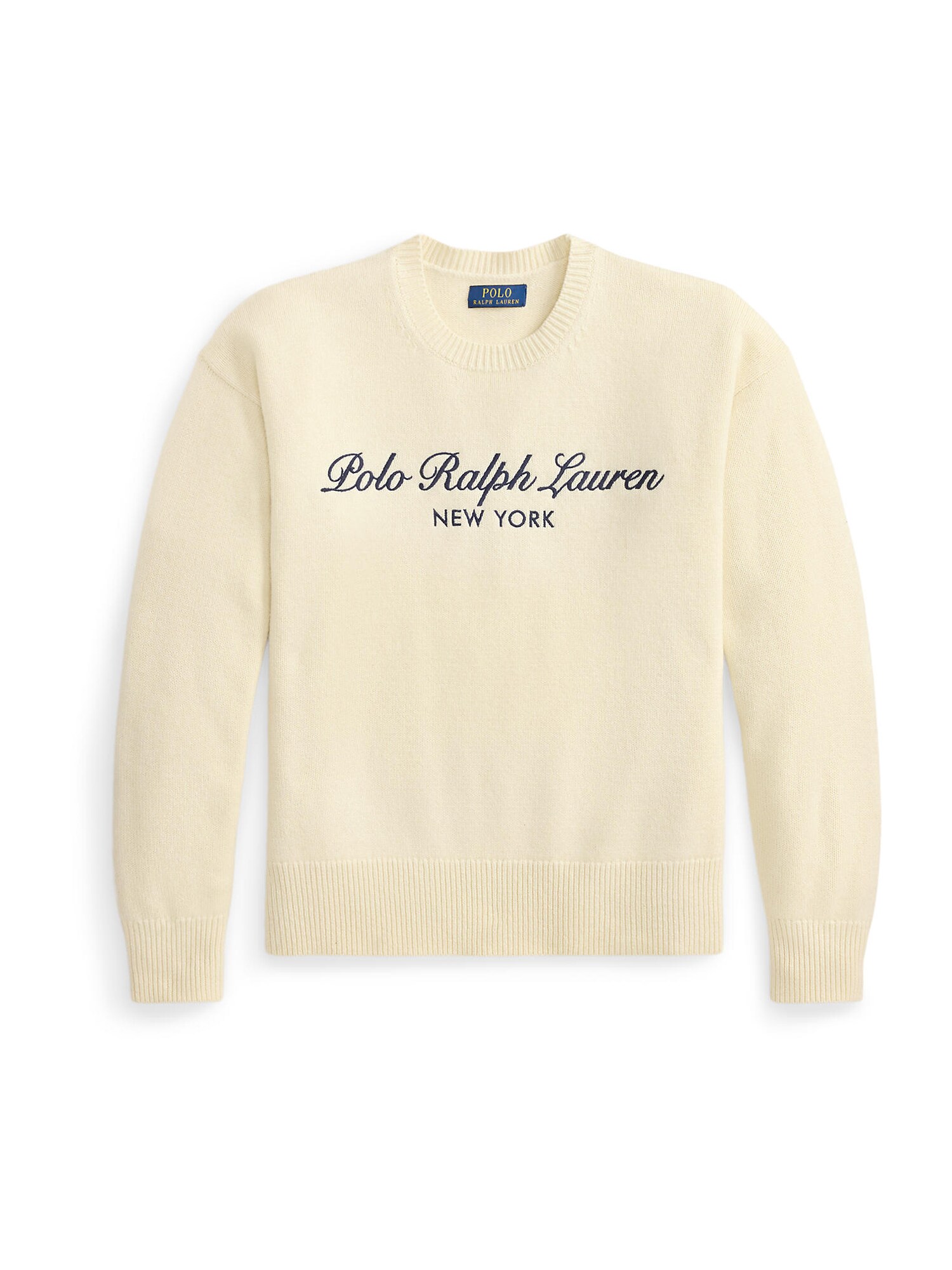 Polo Ralph Lauren Pulover crem / bleumarin