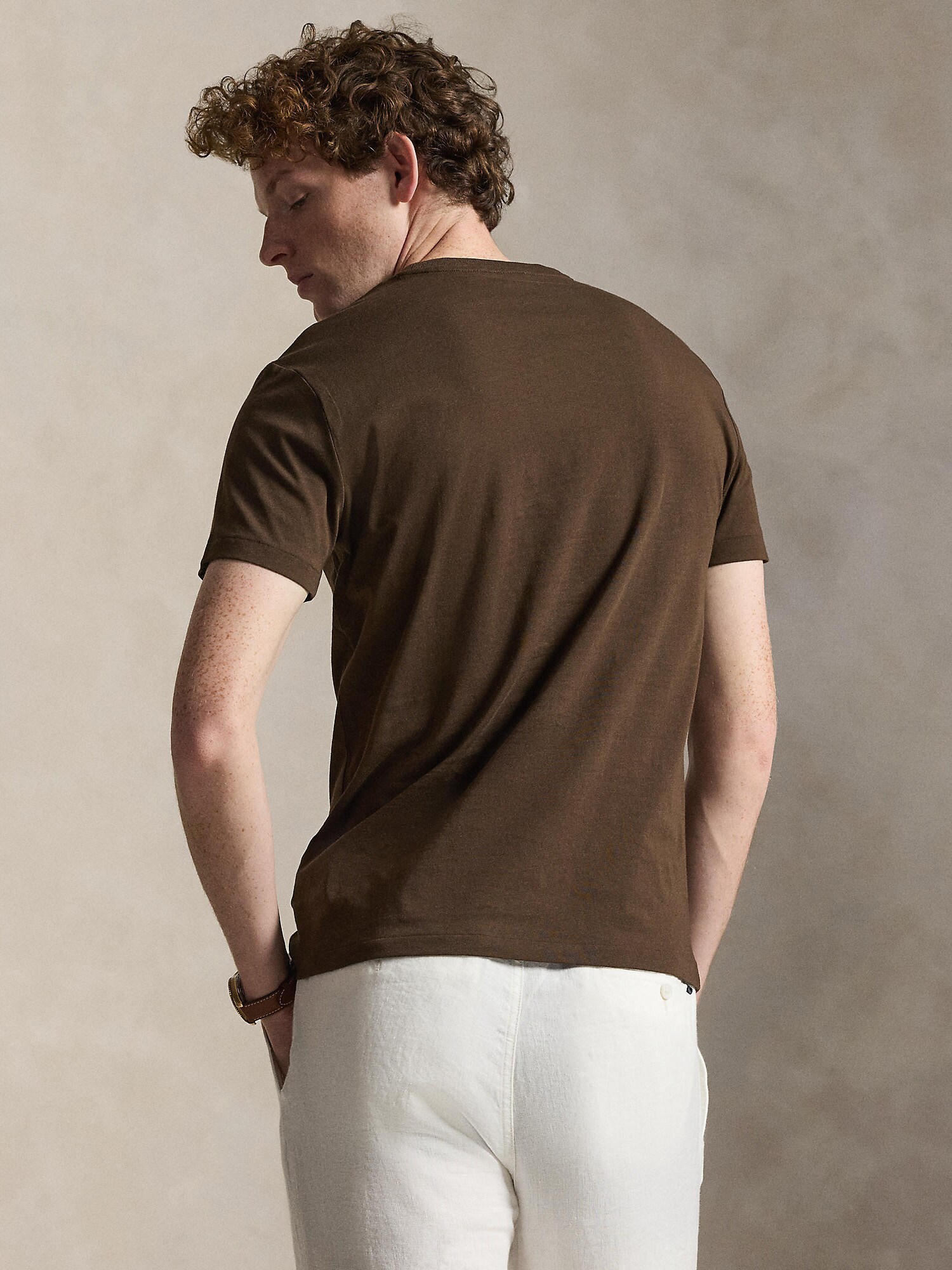 Polo Ralph Lauren Camiseta  marrón oscuro – imagen 6