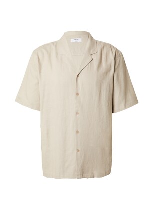 DAN FOX APPAREL Overhemd ‘Ryan’ Taupe