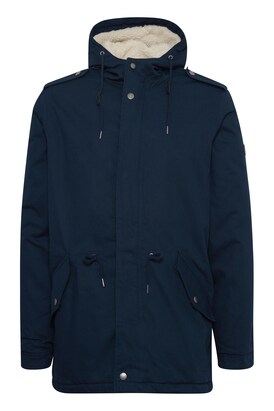 !solid Winterparka ‘Darnell’ Donkerblauw