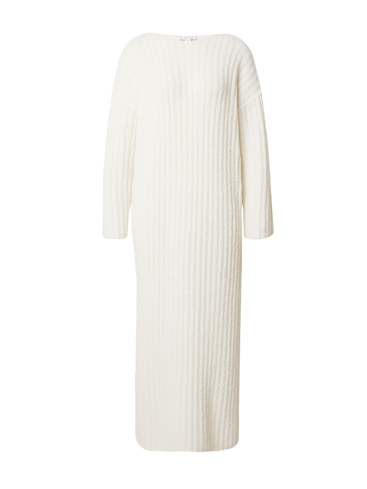 TOPSHOP Pletené šaty  krémová