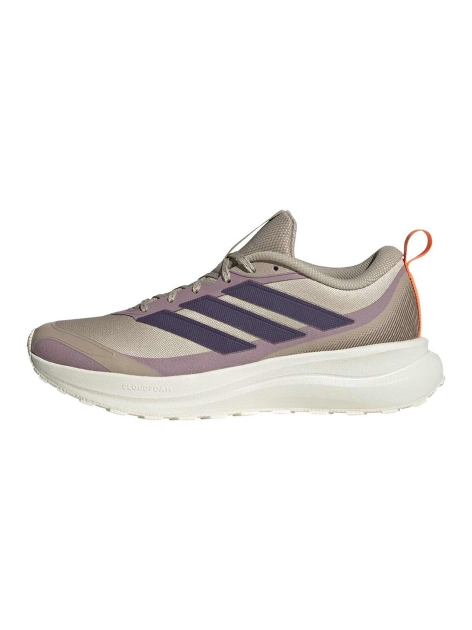 Springsko 'RUNFALCON 6' khaki / mörklila / neonorange