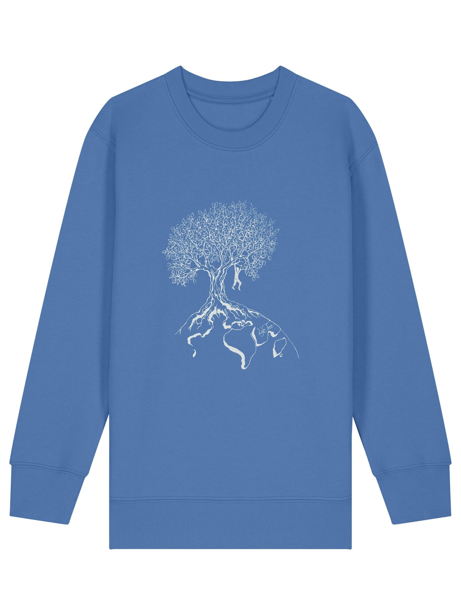 Life-Tree Sweater majica 'Kids Unisex Hanging On' plava