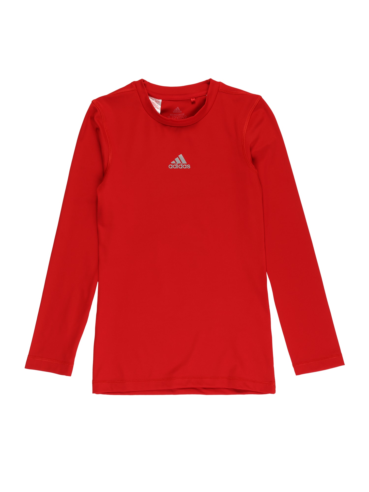 ADIDAS PERFORMANCE Sporta krekls gaiši pelēks / sarkans