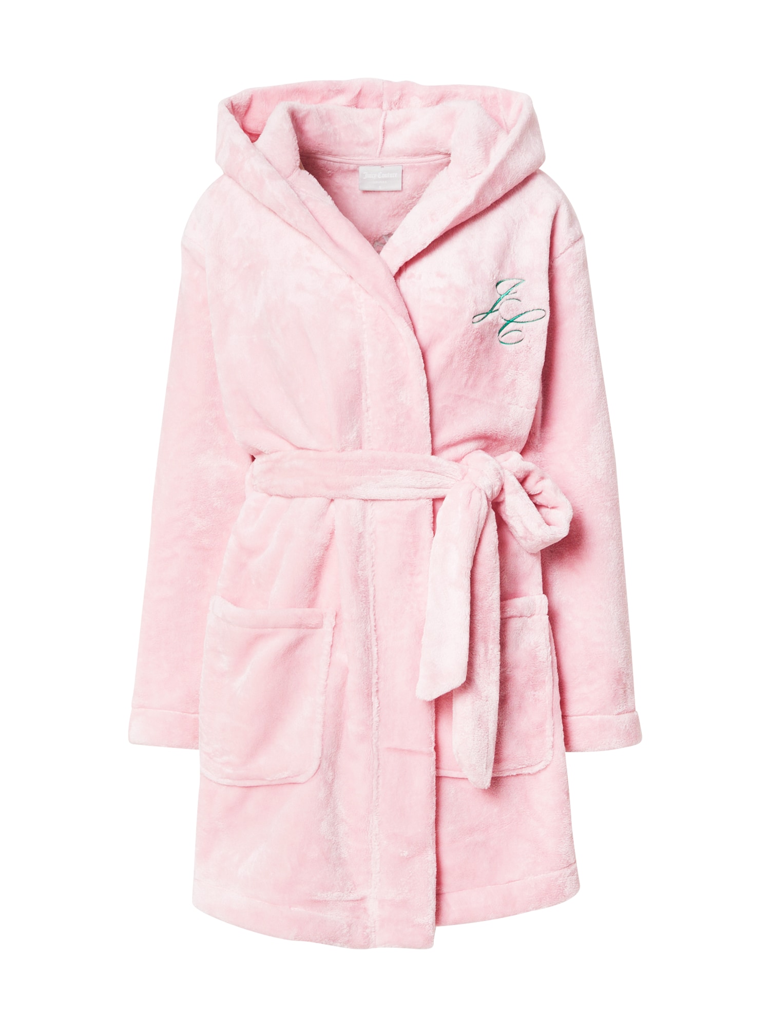 Juicy Couture Halat de baie scurt  verde iarbă / roz / alb