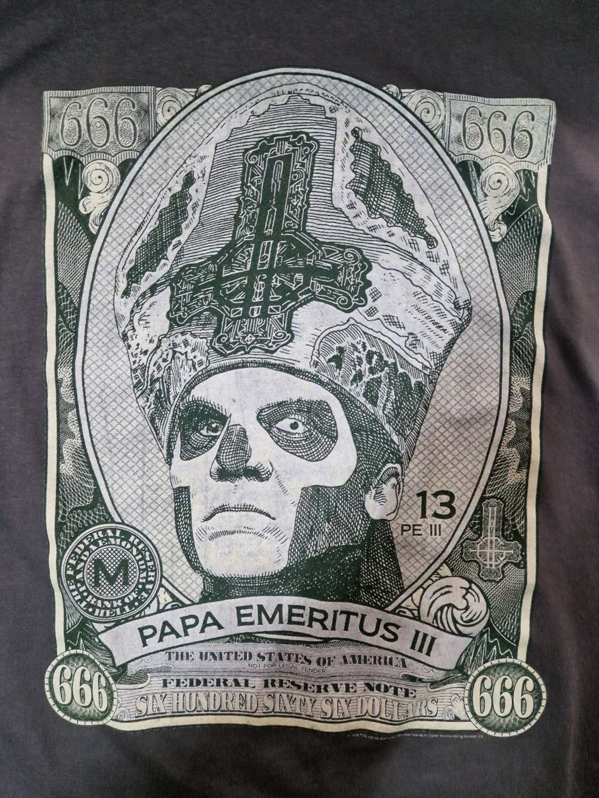 Ghost T-shirt 'Ghost Papa Emetirus III T-Shirt' herr