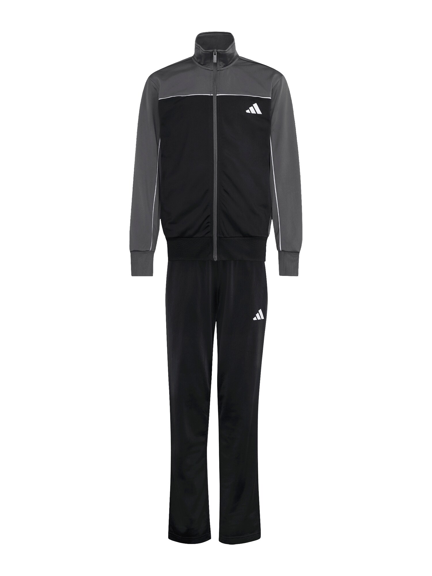 ADIDAS SPORTSWEAR Costum de trening  gri închis / negru / alb