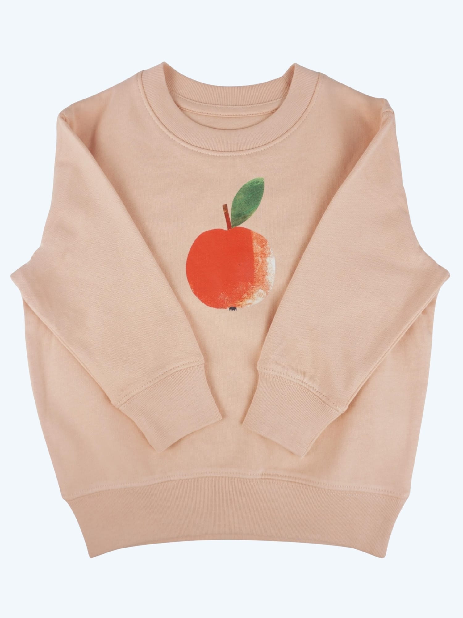 MelaDi Sweater majica 'Apfel' boja pijeska